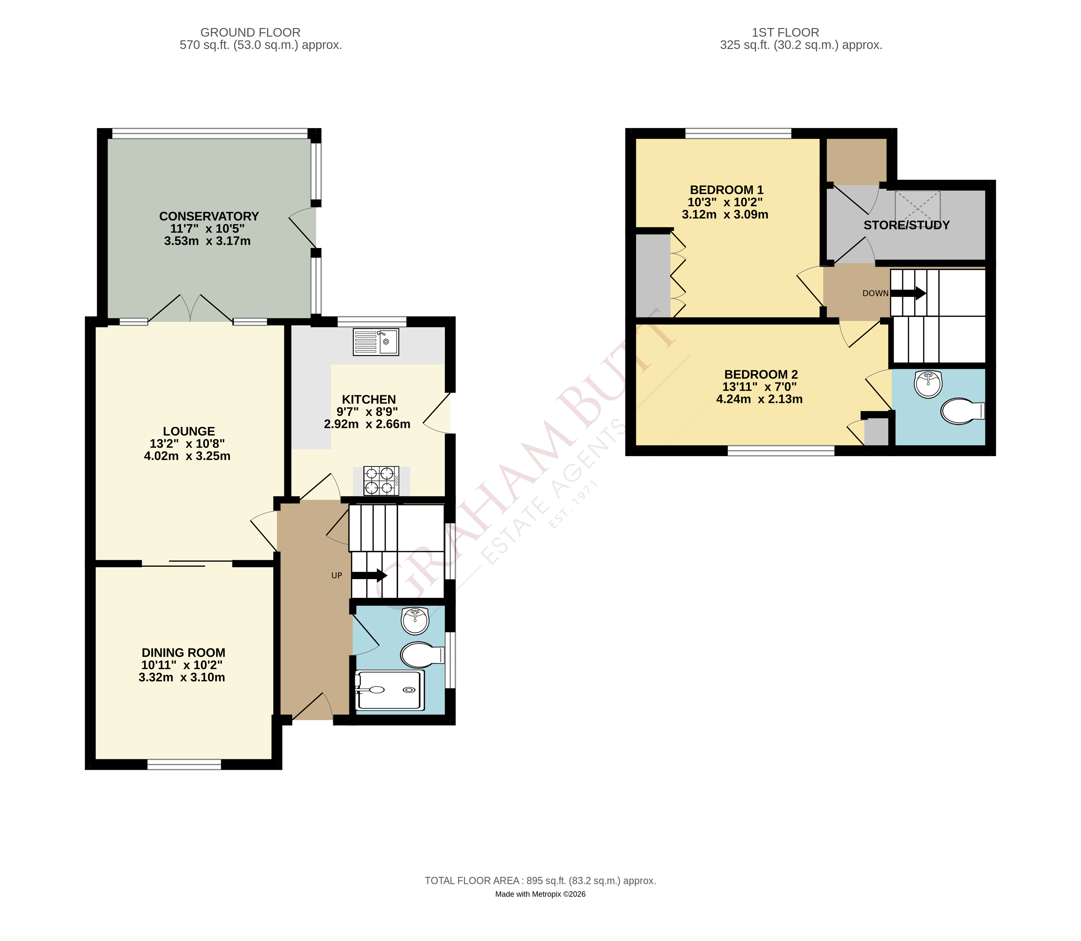 39, Oakcroft Gardens, West Sussex floorplan