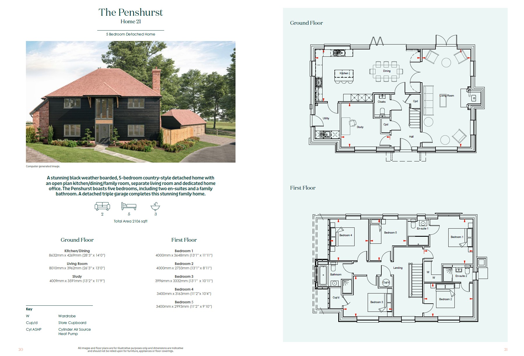 Penshurst - Orchard Downs (21), 17, The Penshurst, Orchard Down, Tunbridge Wells floorplan