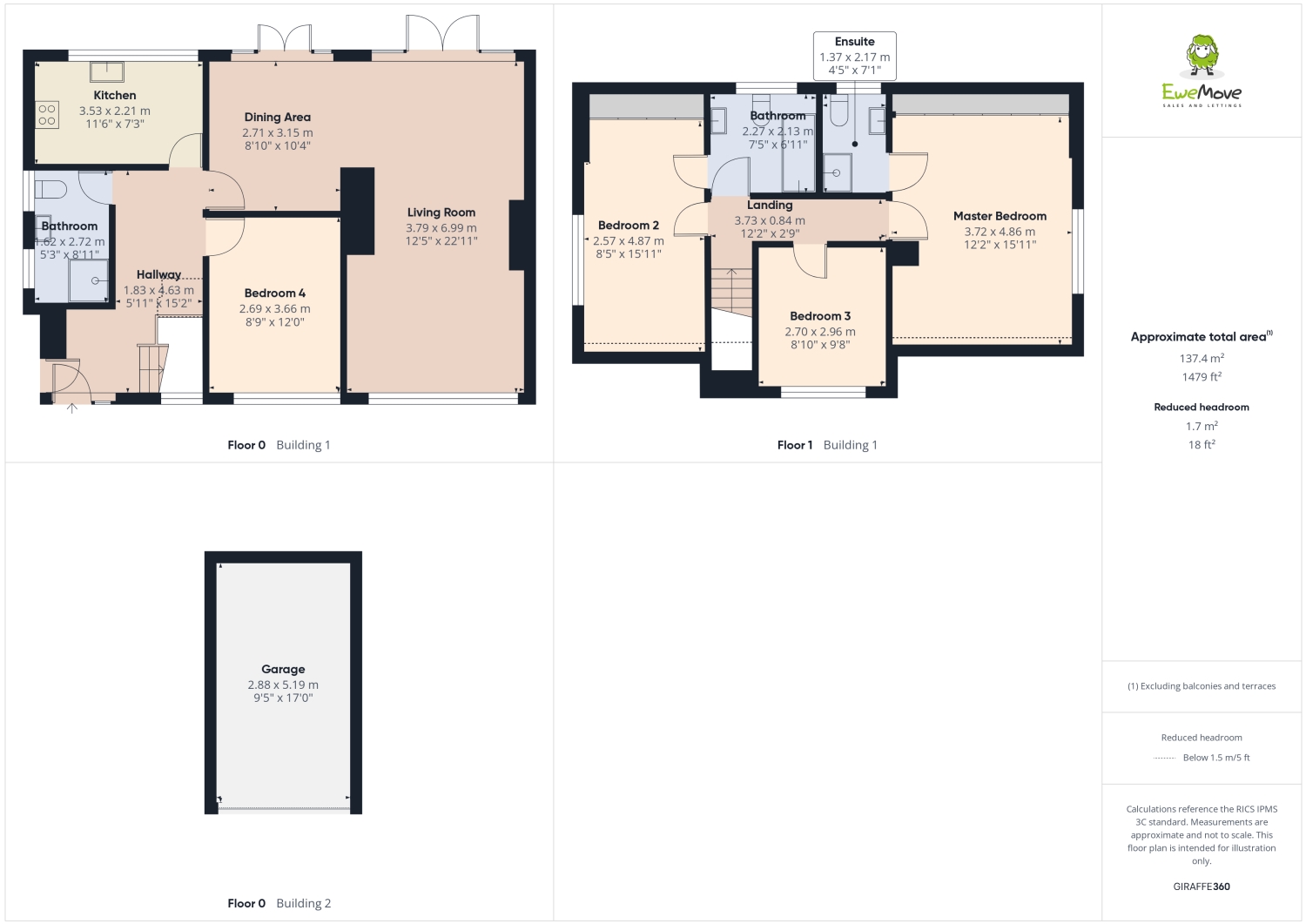 The Russets, Wakefield floorplan