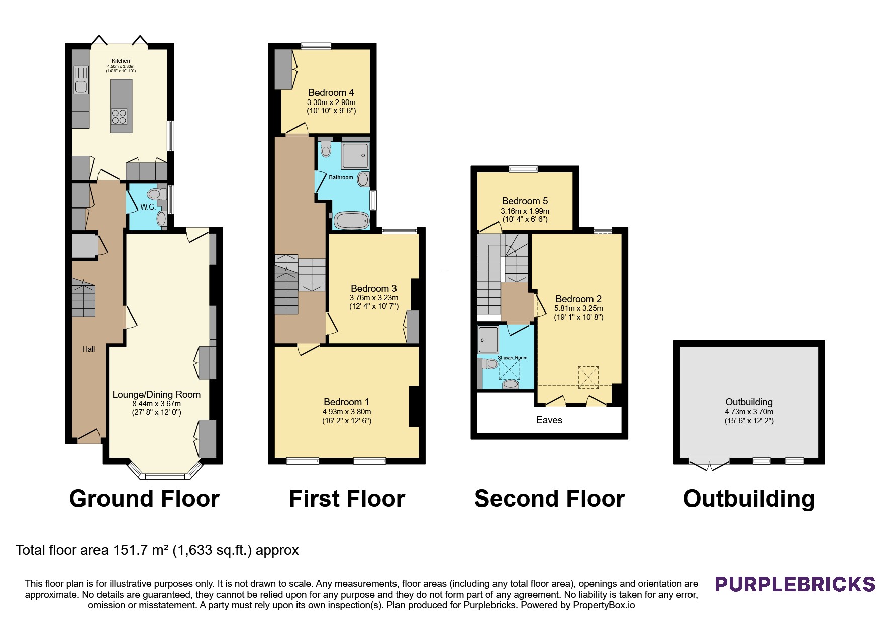 16, Padua Road, London floorplan