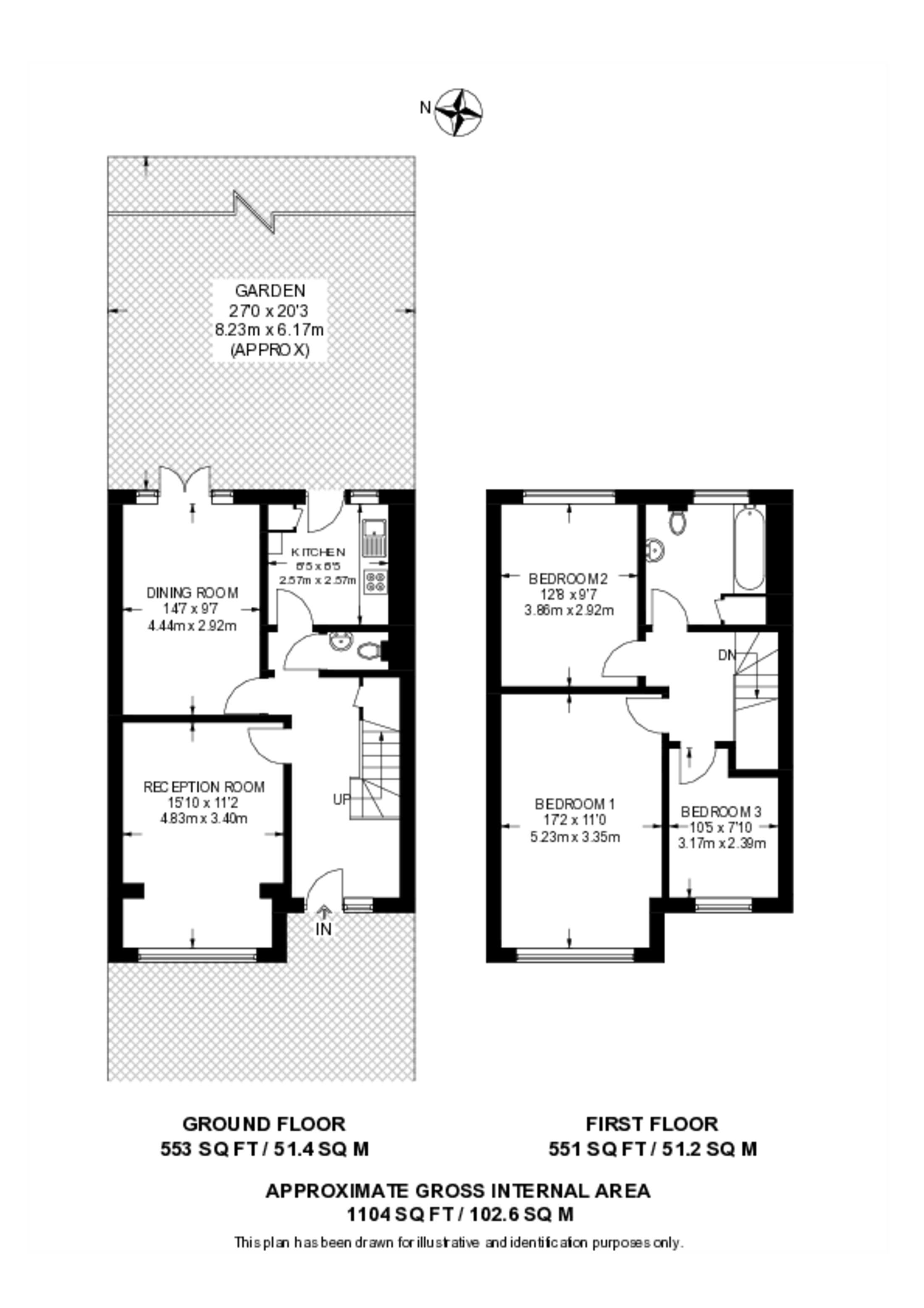 Valley Road, Streatham floorplan