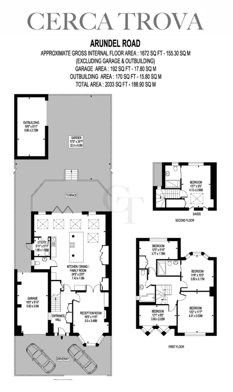 91 Arundel Road, Kingston Upon Thames floorplan
