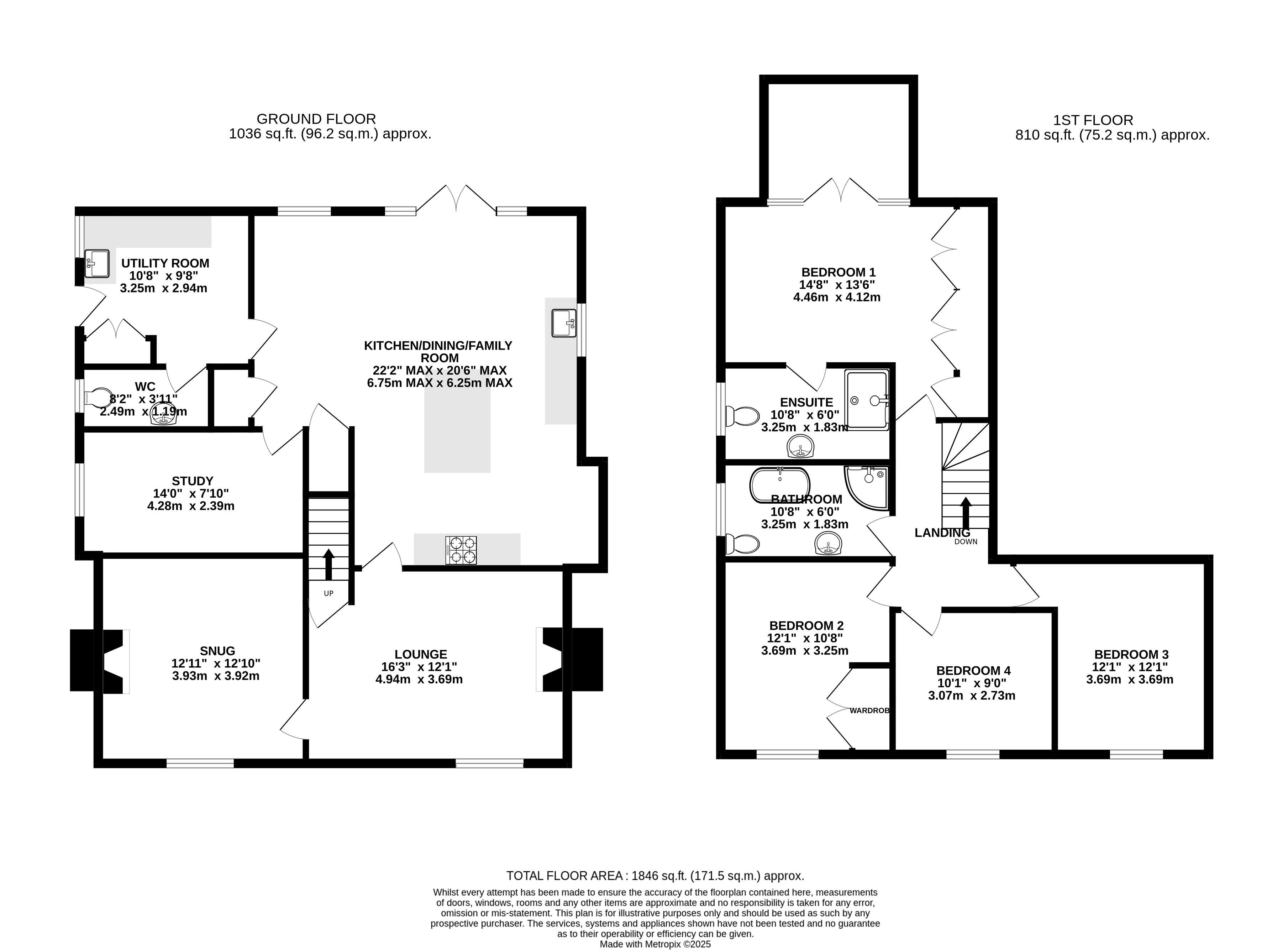 Middle Winsham House,, Winsham, Devon floorplan
