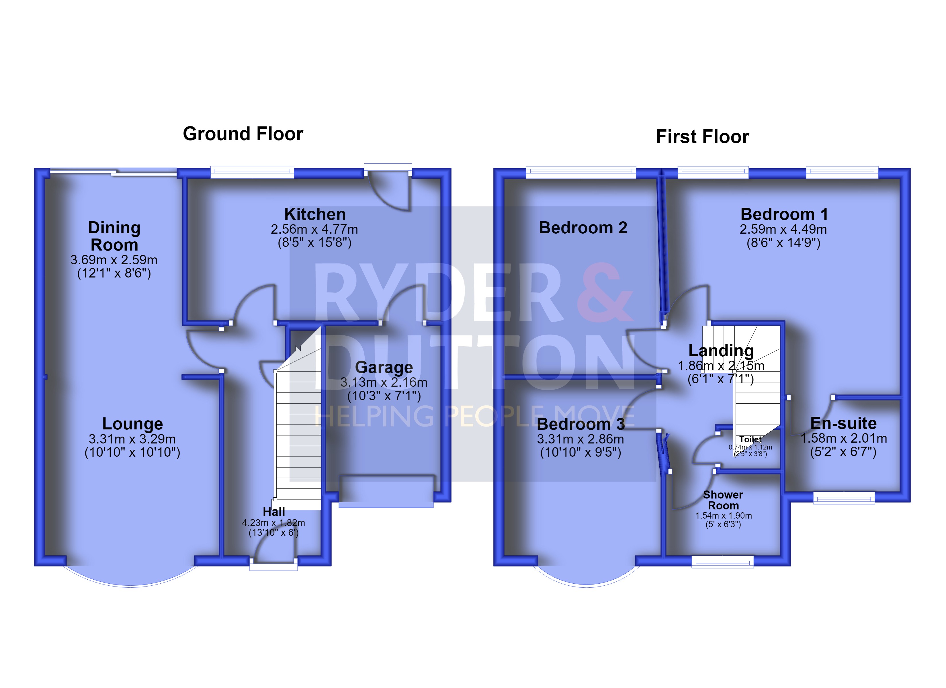 145, Grimshaw Lane, Manchester floorplan