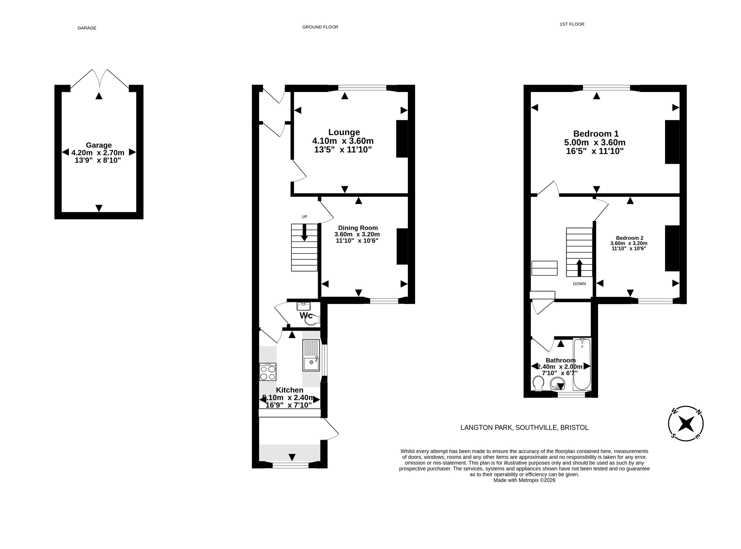 54 Langton Park, Bristol floorplan