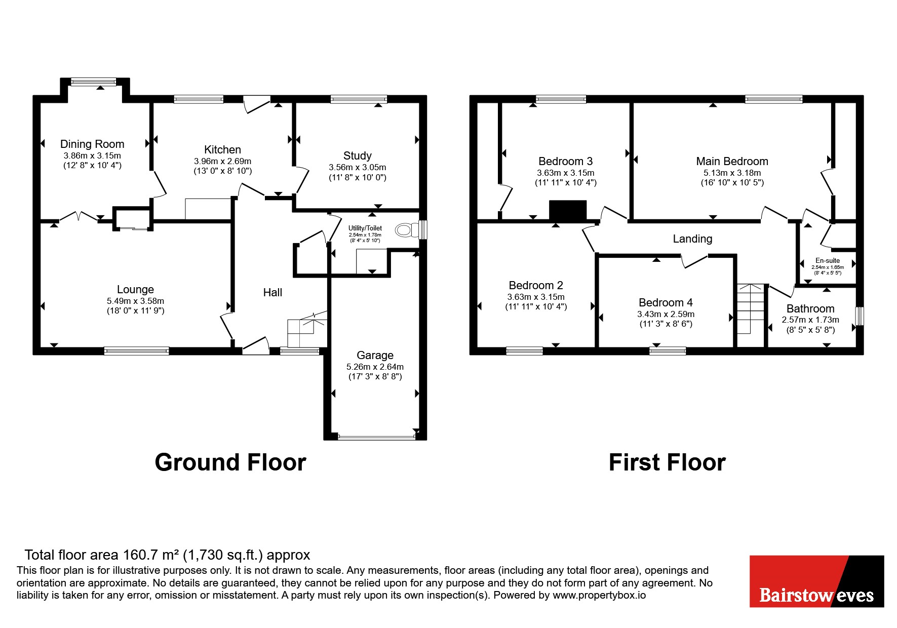 78, Wellington Drive, Staffordshire floorplan