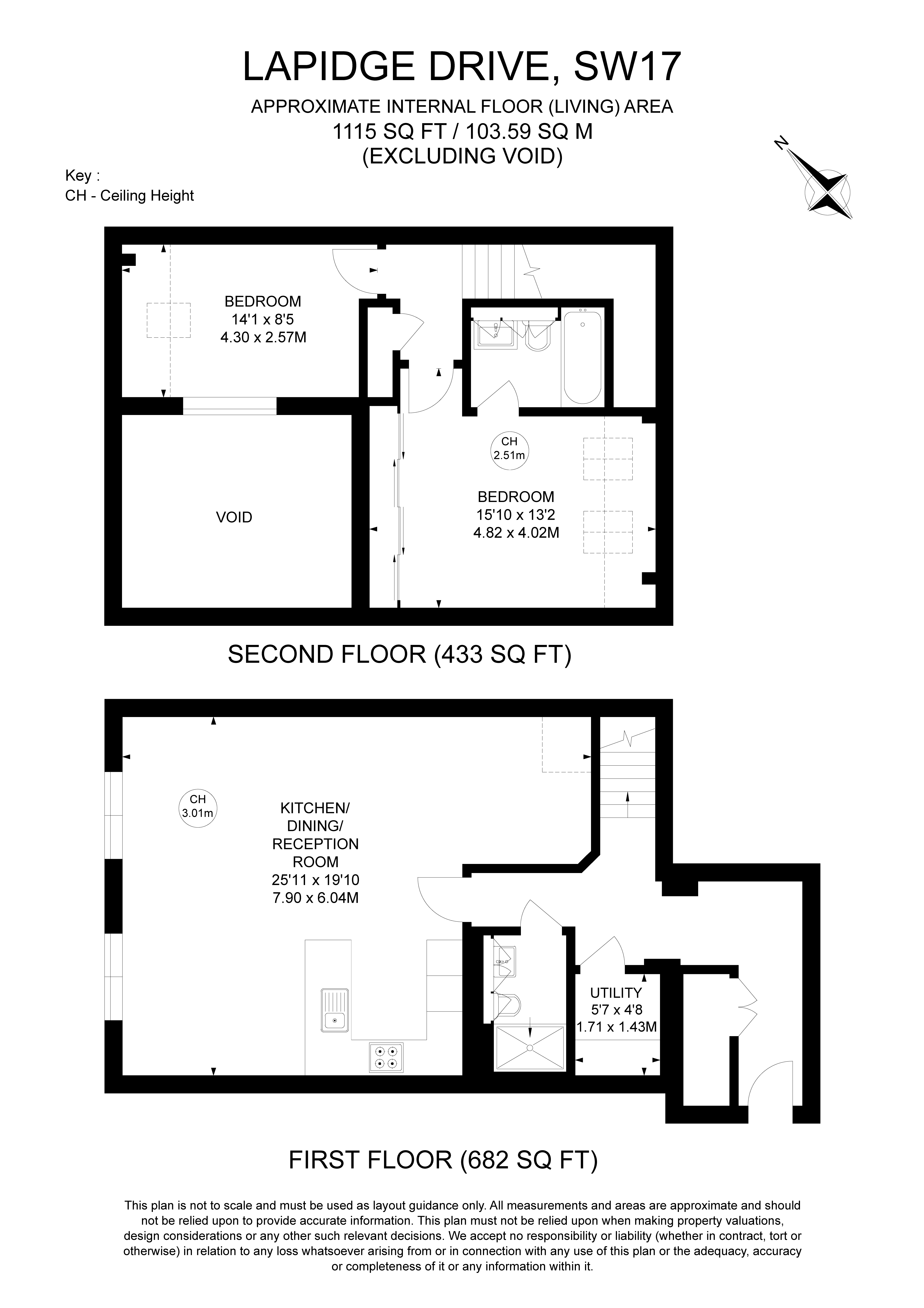 Lapidge Drive, London floorplan