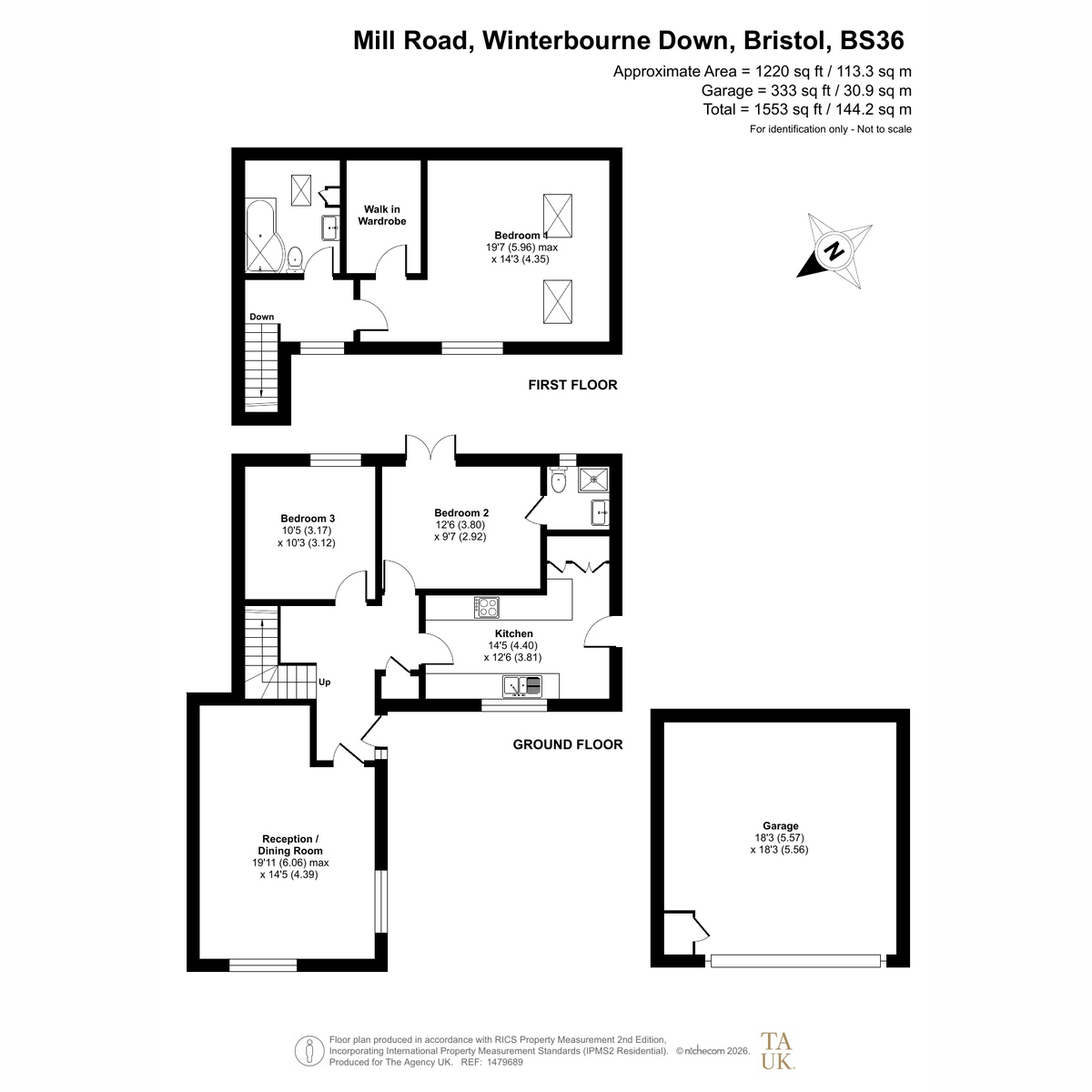 Amont, Mill Road, Bristol floorplan