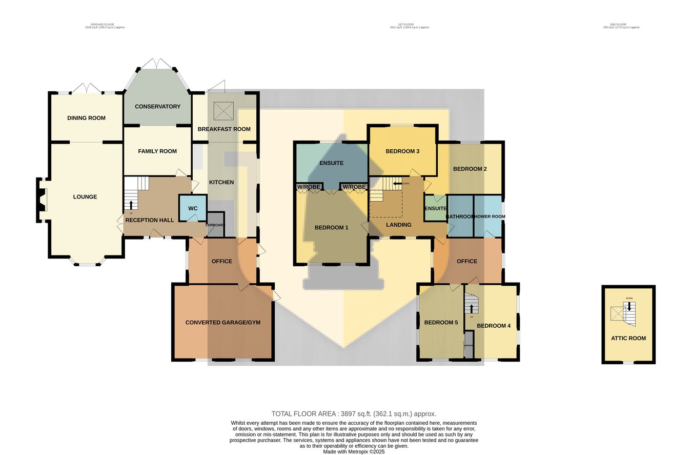 1, Medinah Close, Northampton floorplan