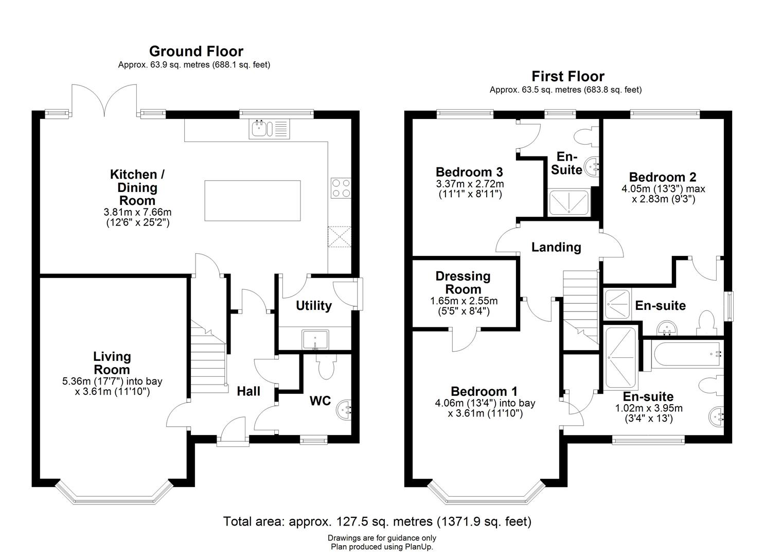 13, Peacock Close, Cottenham floorplan