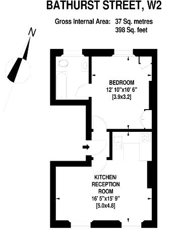 1 Bedrooms Flat to rent in Bathurst Street, London W2