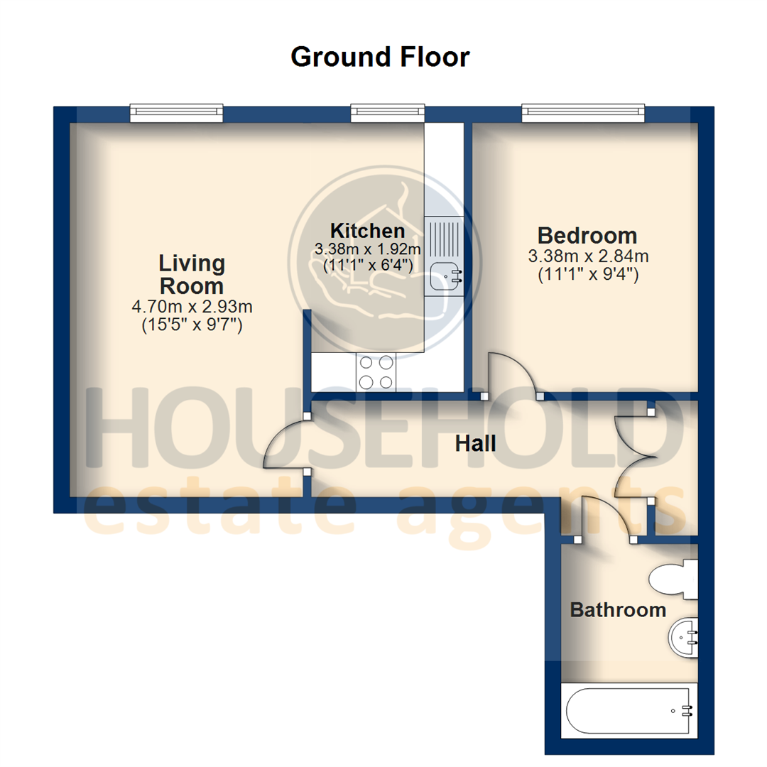 1 Bedrooms Flat for sale in Hastings Street, Luton LU1