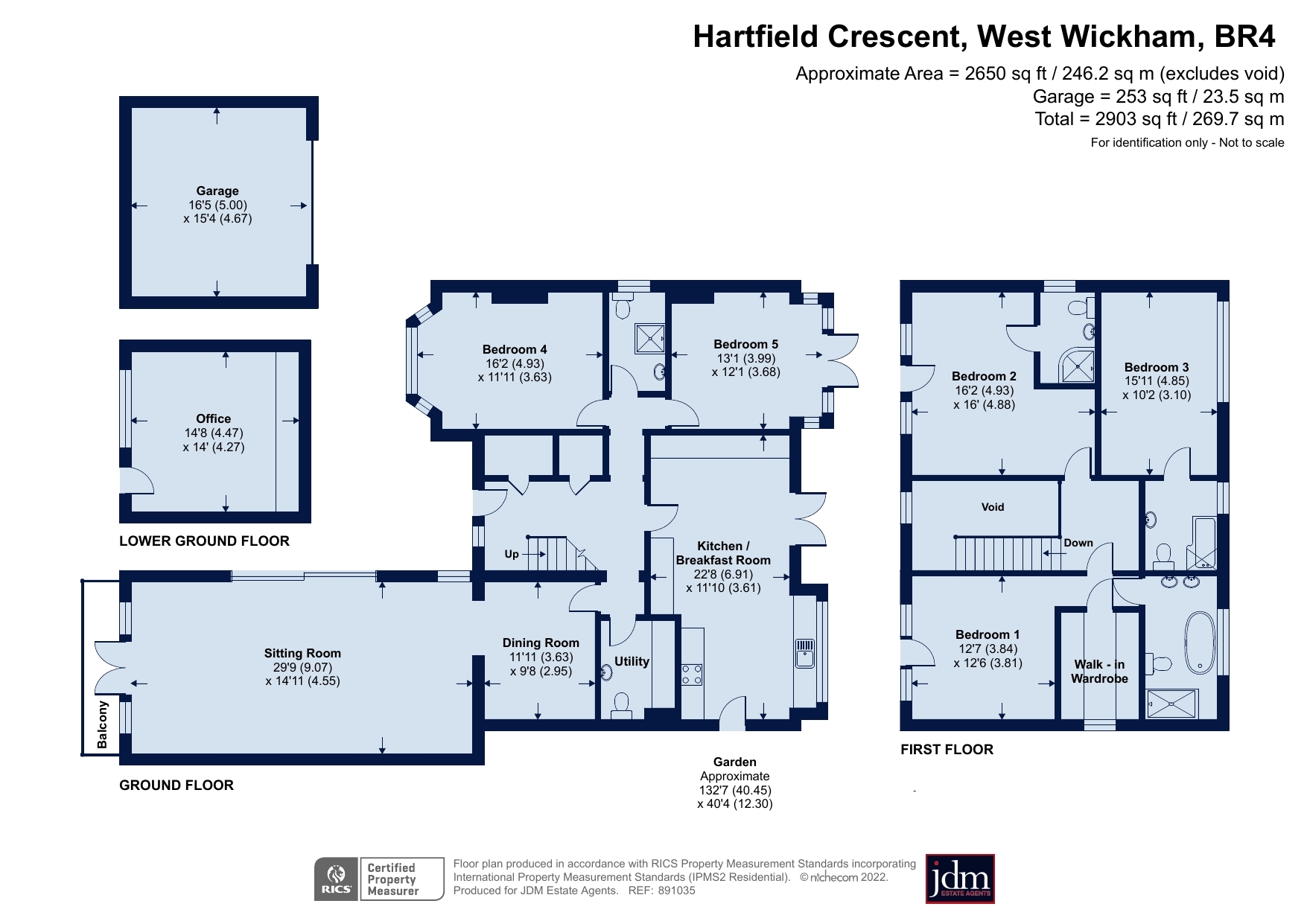 Hartfield Crescent, West Wickham, Kent BR4, 5 bedroom detached house