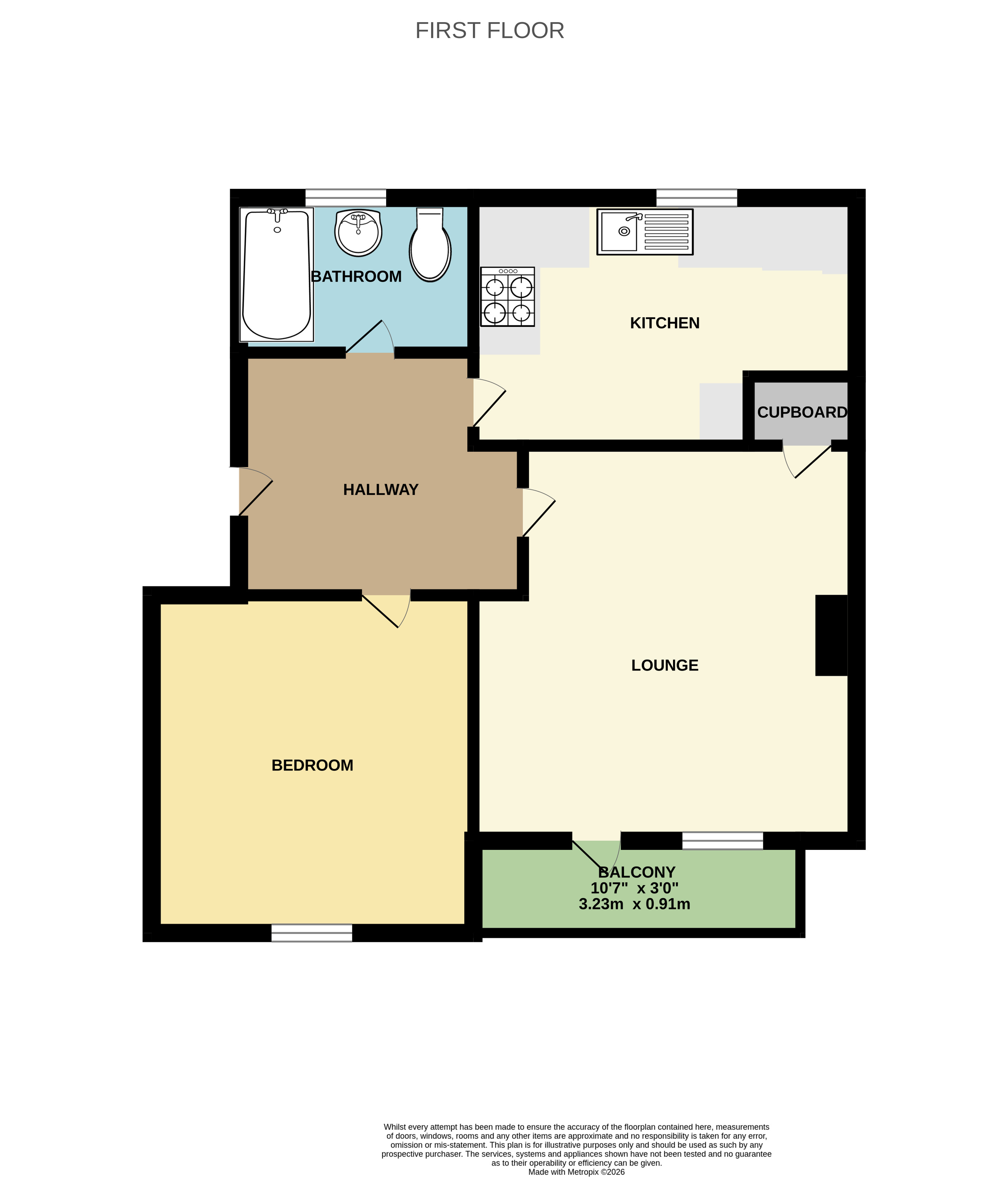 Coleford House, Kingsbridge Road, RM3 floorplan