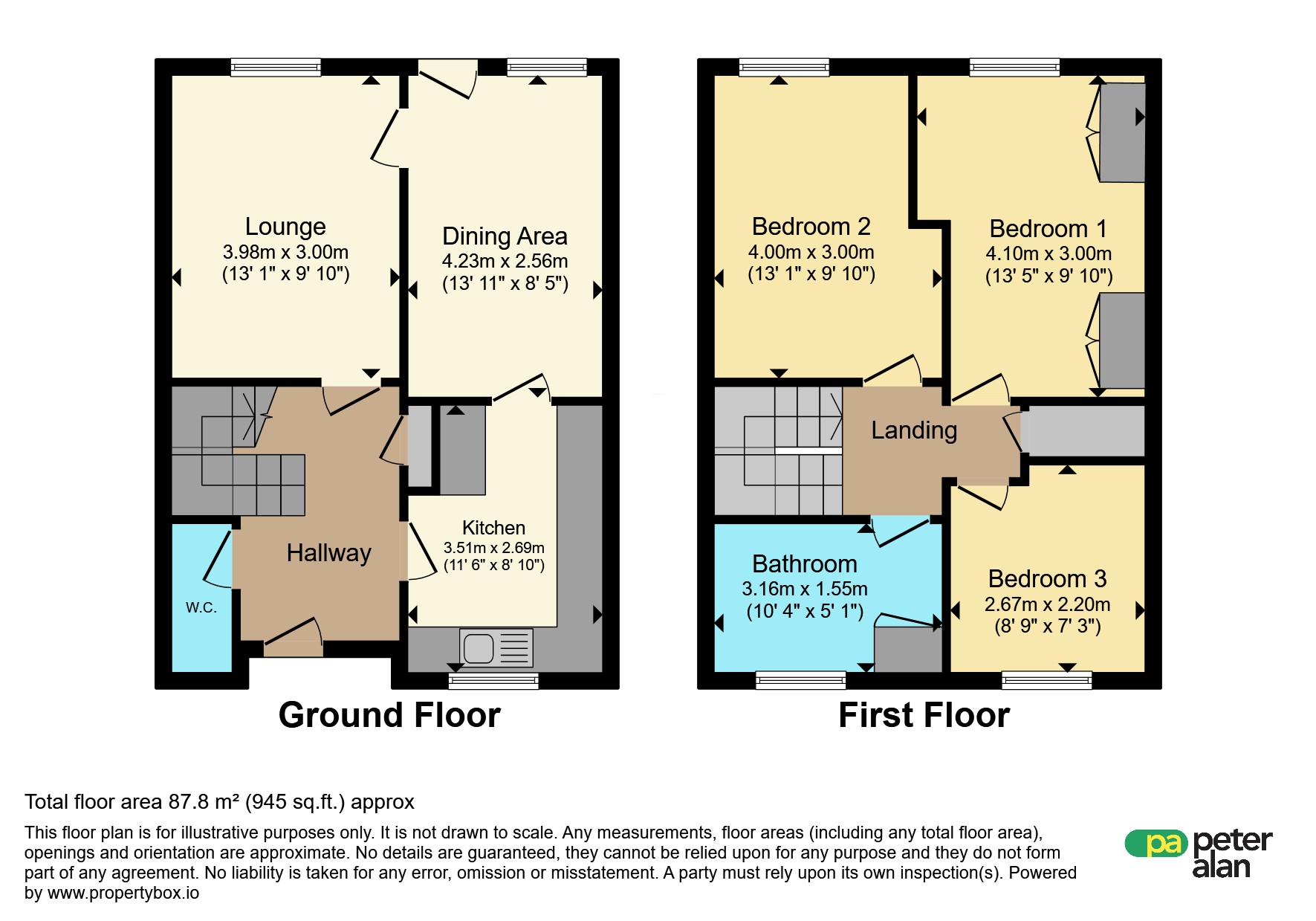 414, Coed-Y-Gores, Cardiff floorplan