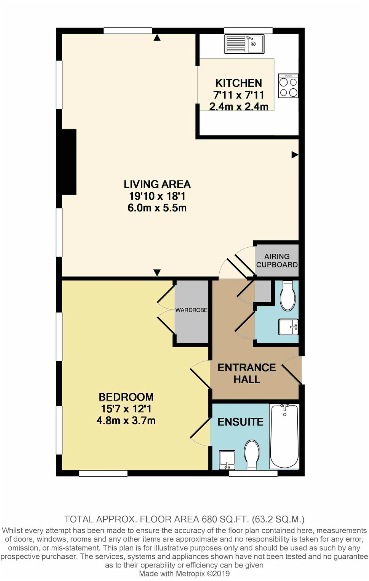 1 Bedrooms Maisonette for sale in Home Bridge Court, Hatfield Road, Witham, Essex CM8