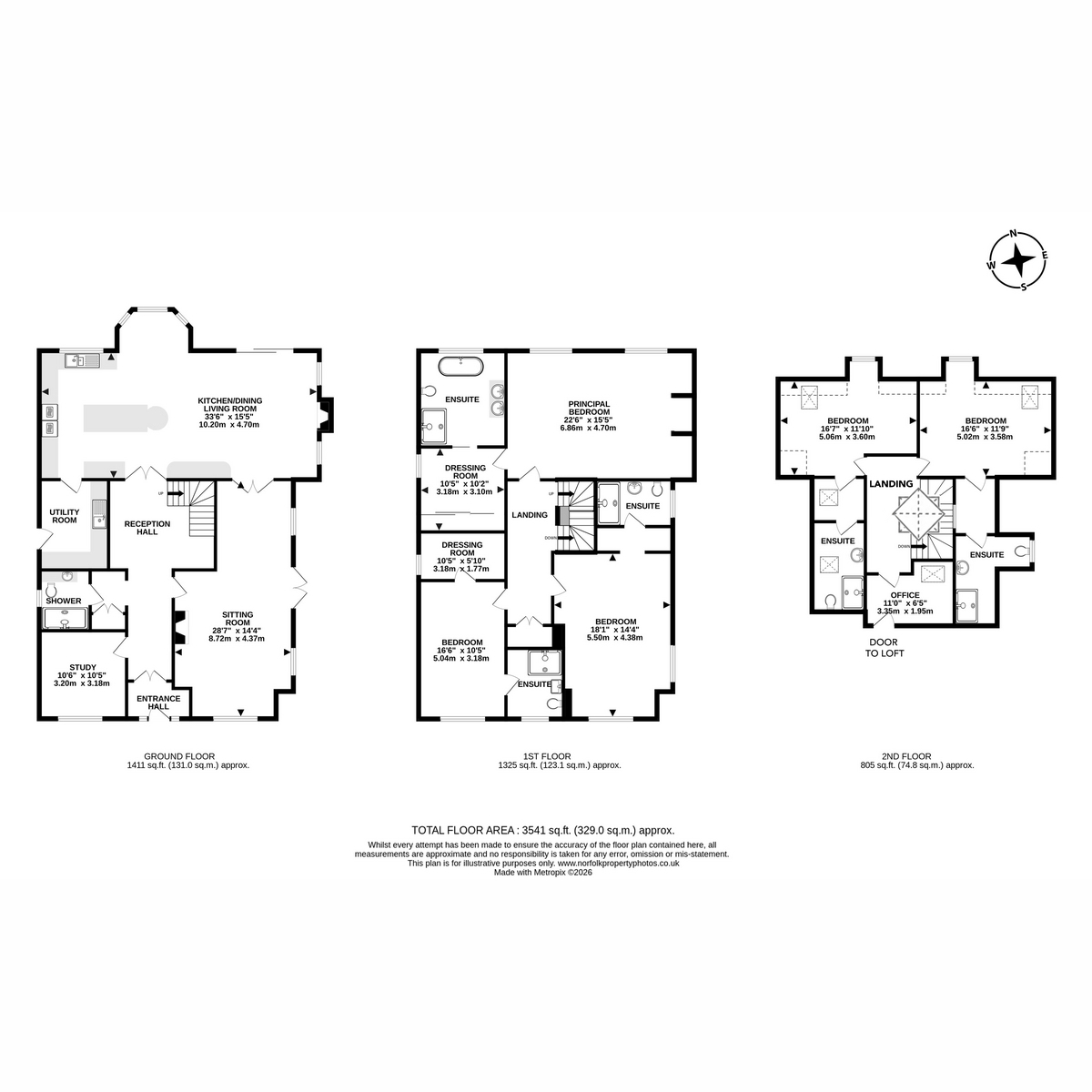 Holgate House, Keswick Close, Norwich floorplan