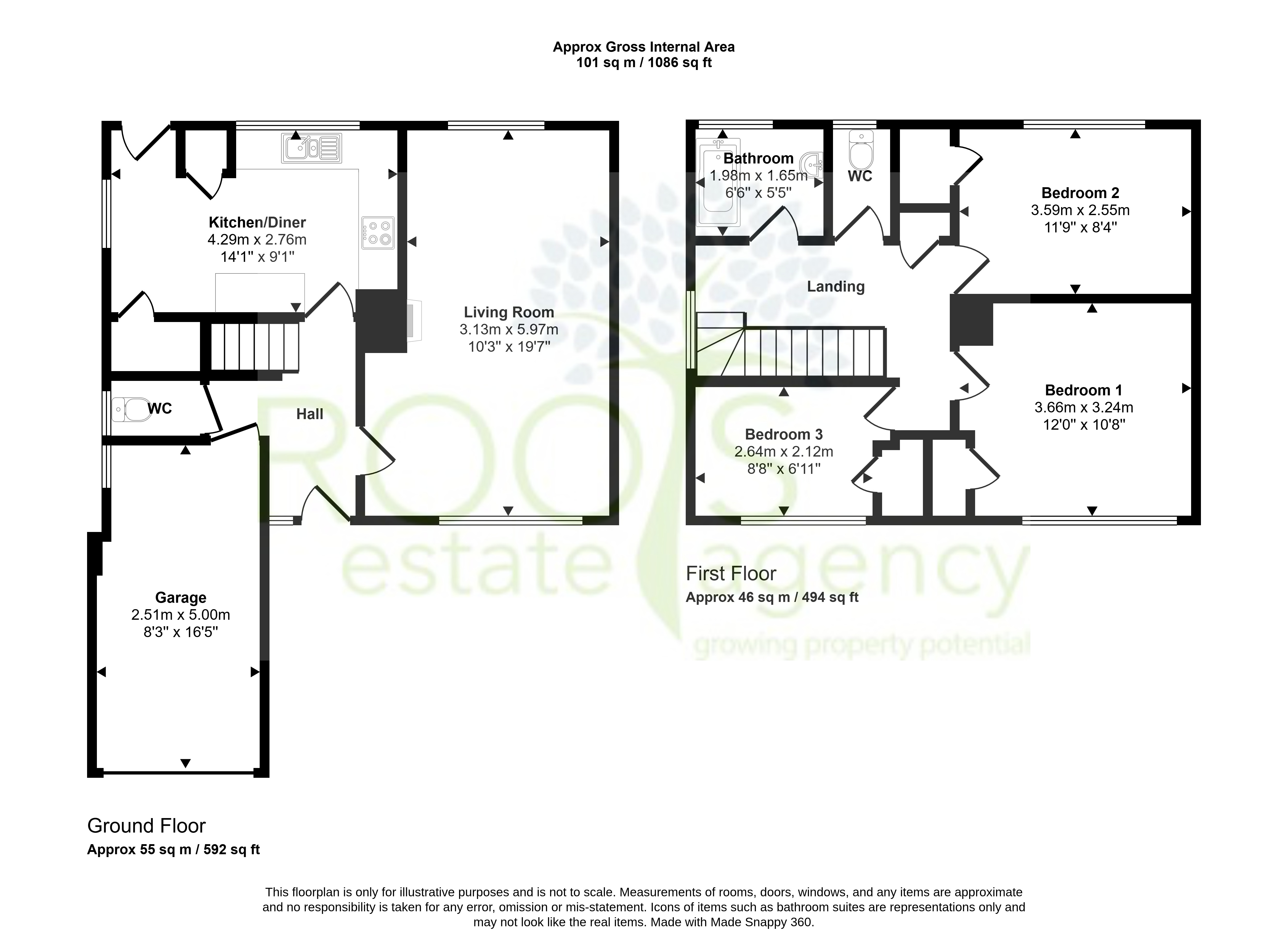 12, Kersey Crescent, Berkshire floorplan