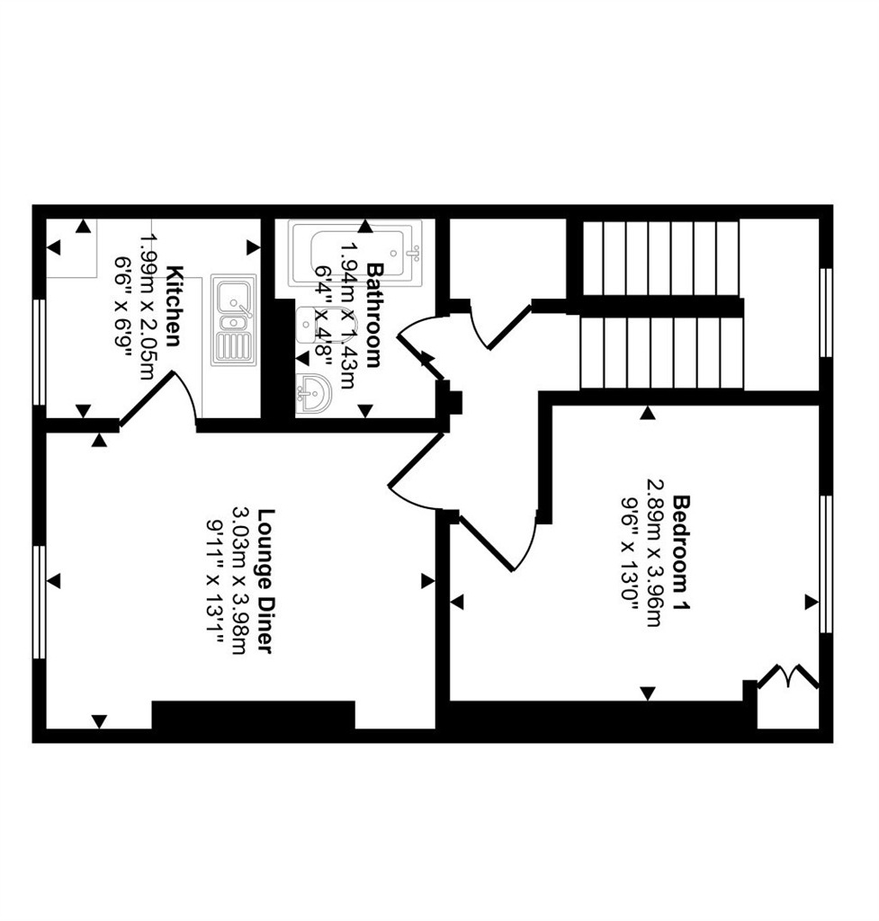 Chesterton Road, London floorplan