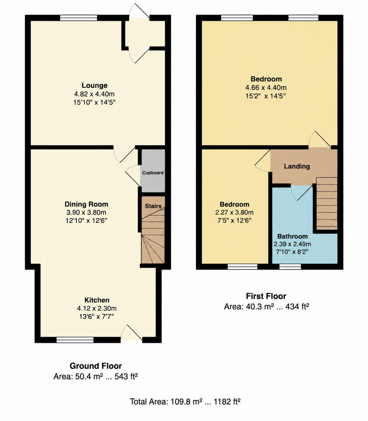 15, Major Street, Bury floorplan