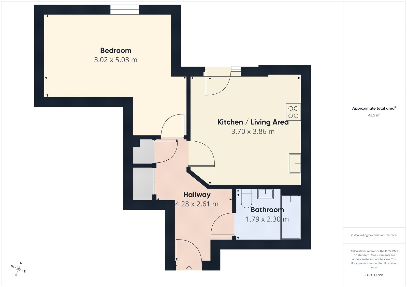 Anchorage, Bristol, BS1 floorplan