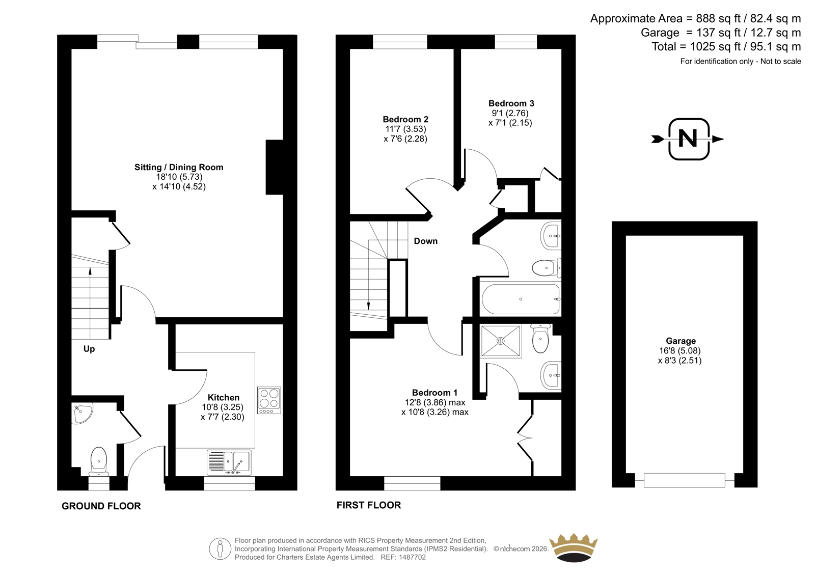 5, Sycamore Court, Worthing floorplan