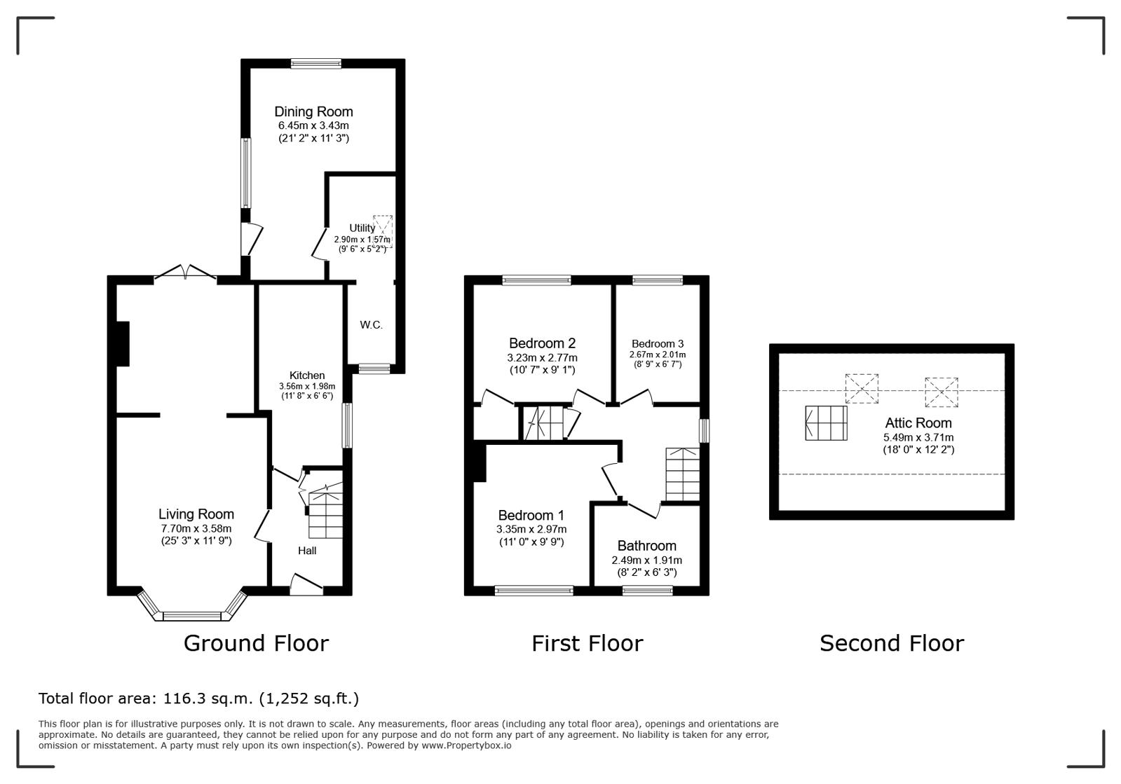 Dilmore Lane, Worcester floorplan