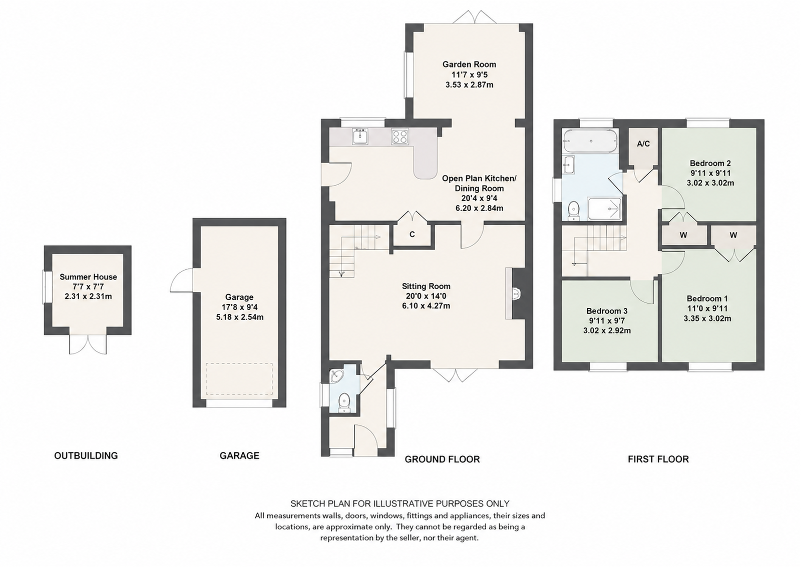 6, Hardys Close, Nottingham floorplan