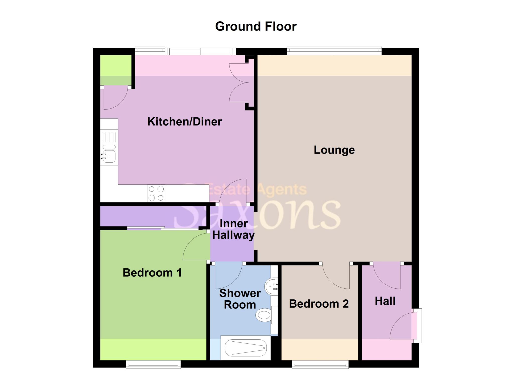 Flat A Forelands Court, Upper Kewstoke Road, Weston-super-Mare floorplan