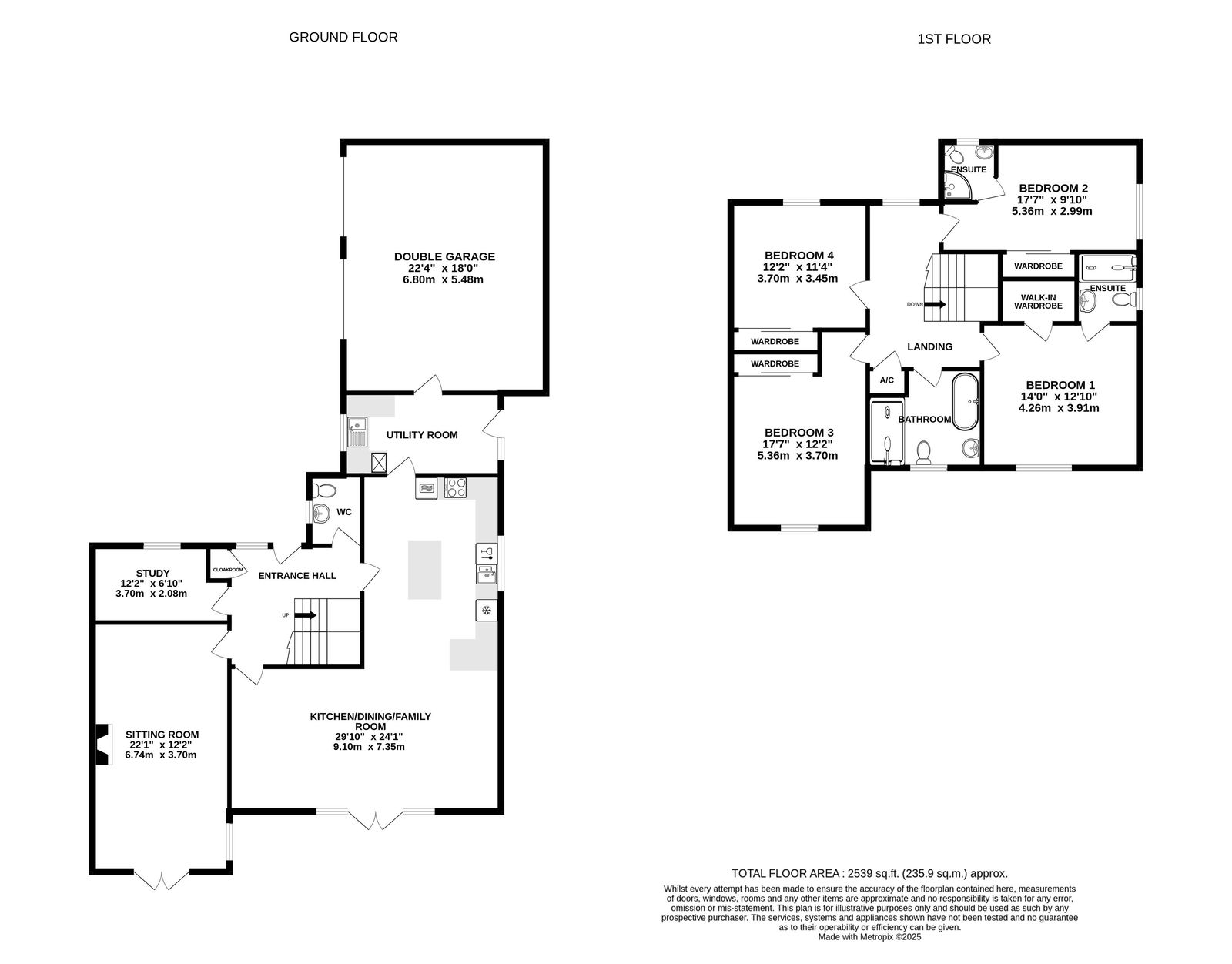 Karalee, Holywell Gutter Lane, Hereford floorplan
