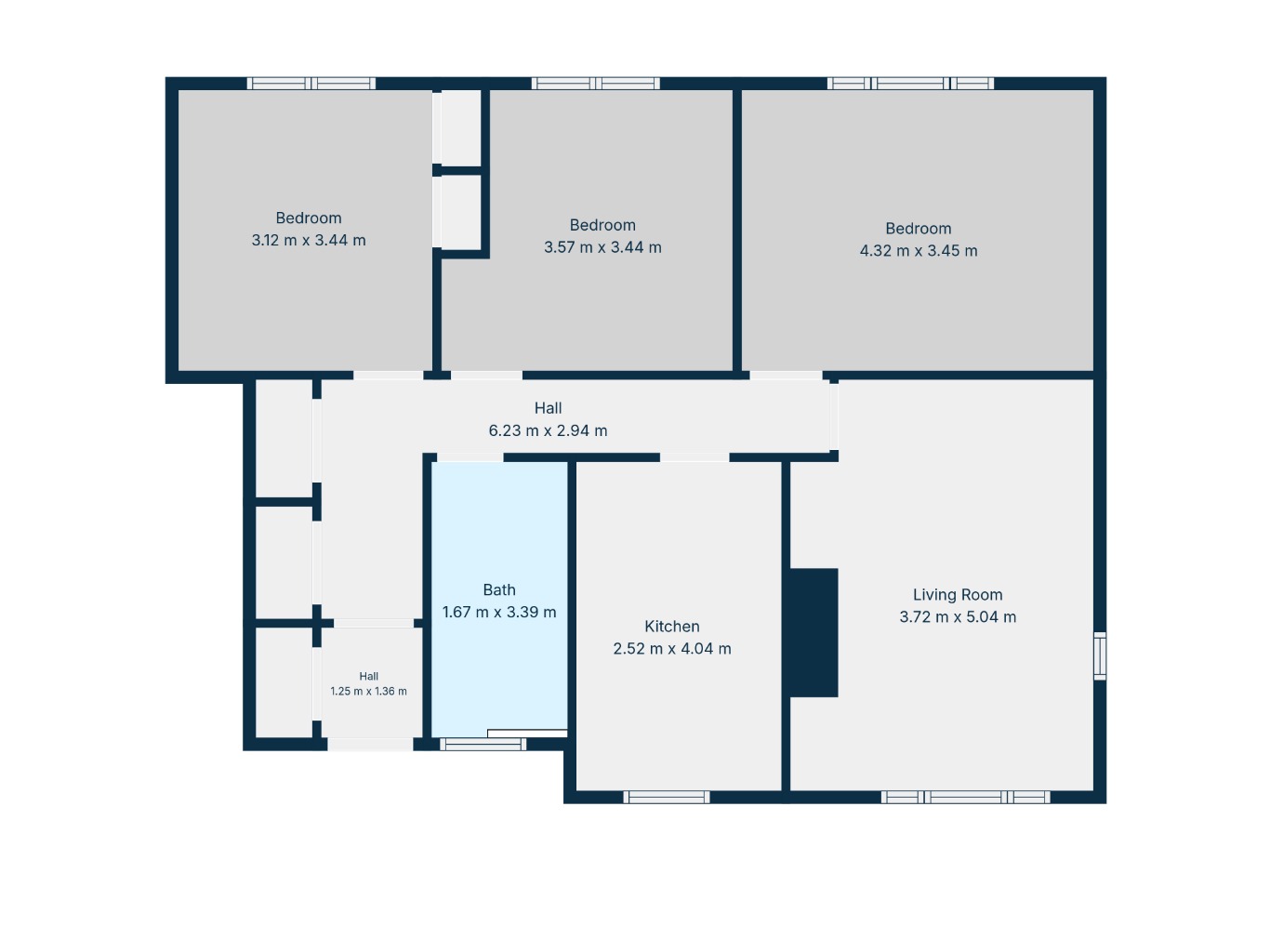 2-1, 22, Fieldhead Drive, Glasgow City floorplan