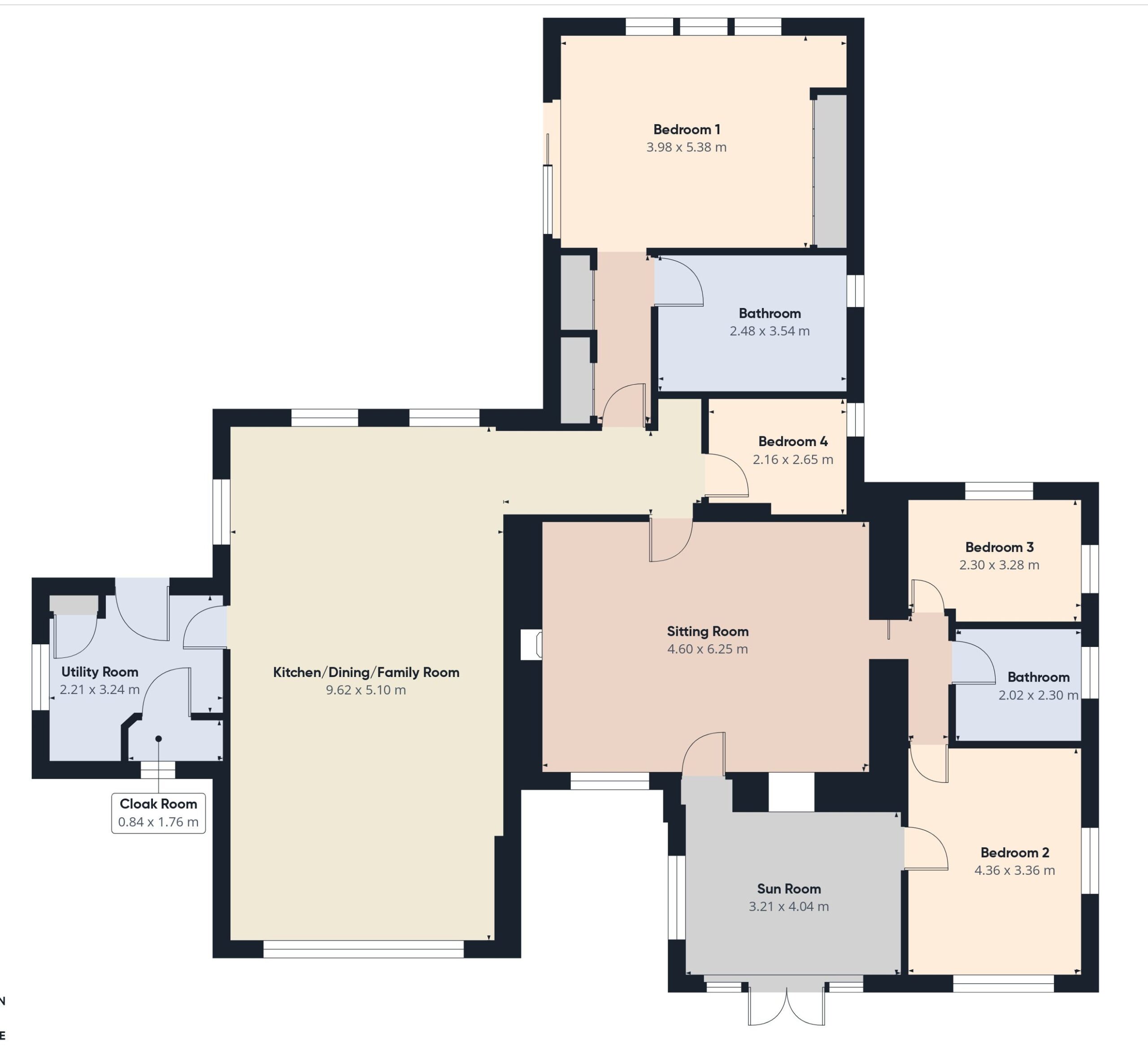 Old Smithy, Ardfern, By Lochgilphead floorplan