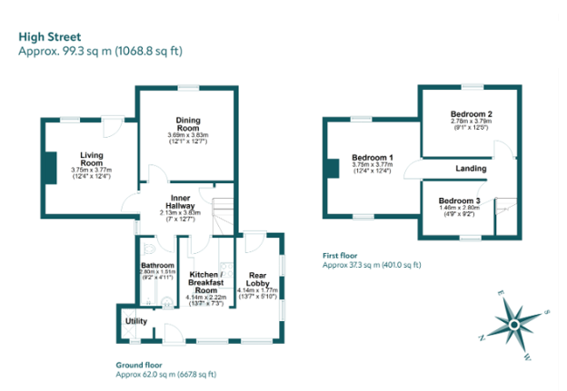 32, High Street, Cambridge floorplan