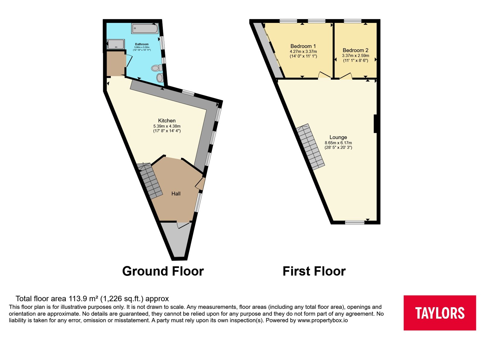 Church Road, Bristol floorplan