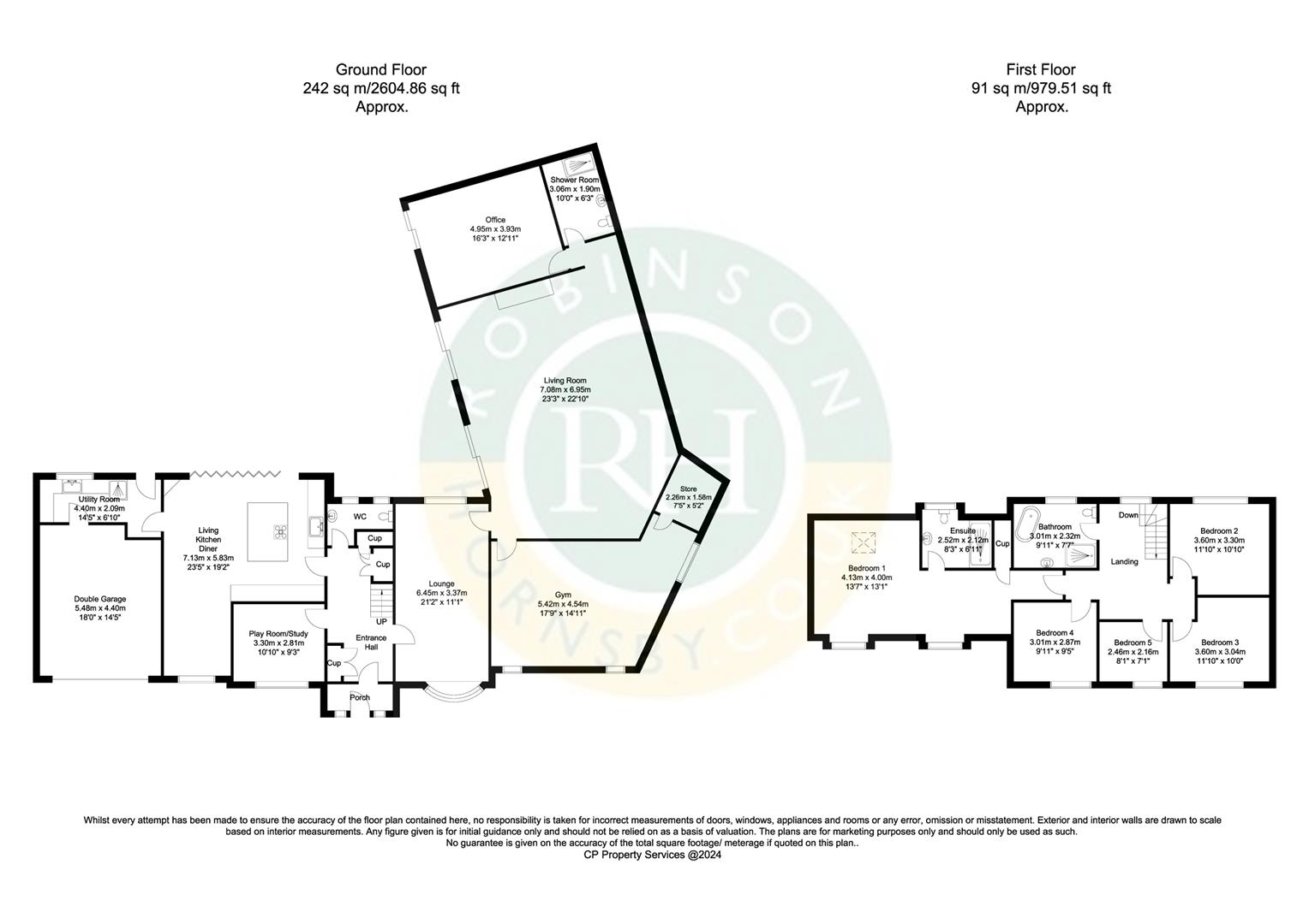 6, Birchwood Dell, Doncaster floorplan