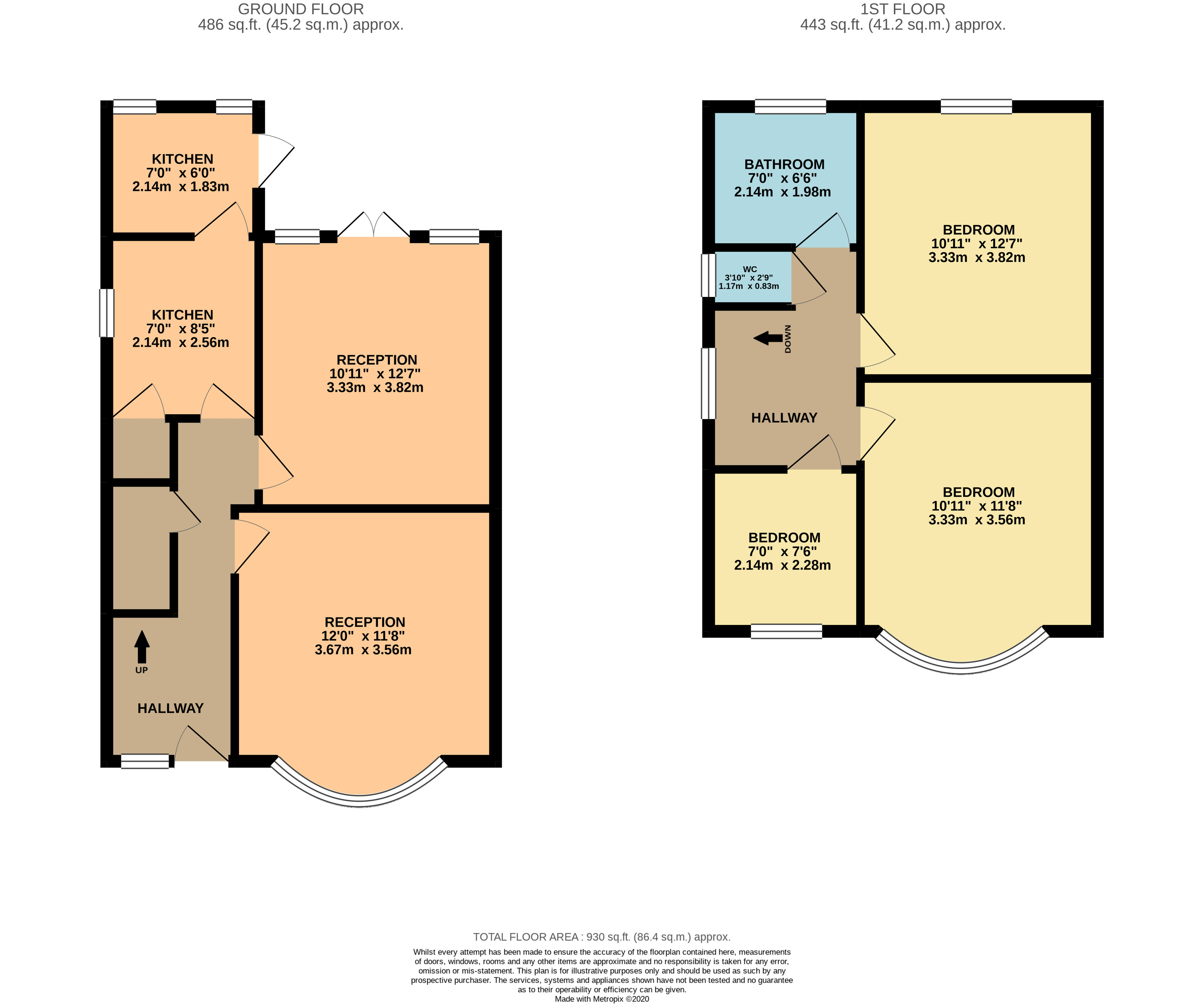 Free property report 54 West Way, Edgware, HA8 9LB Chimnie