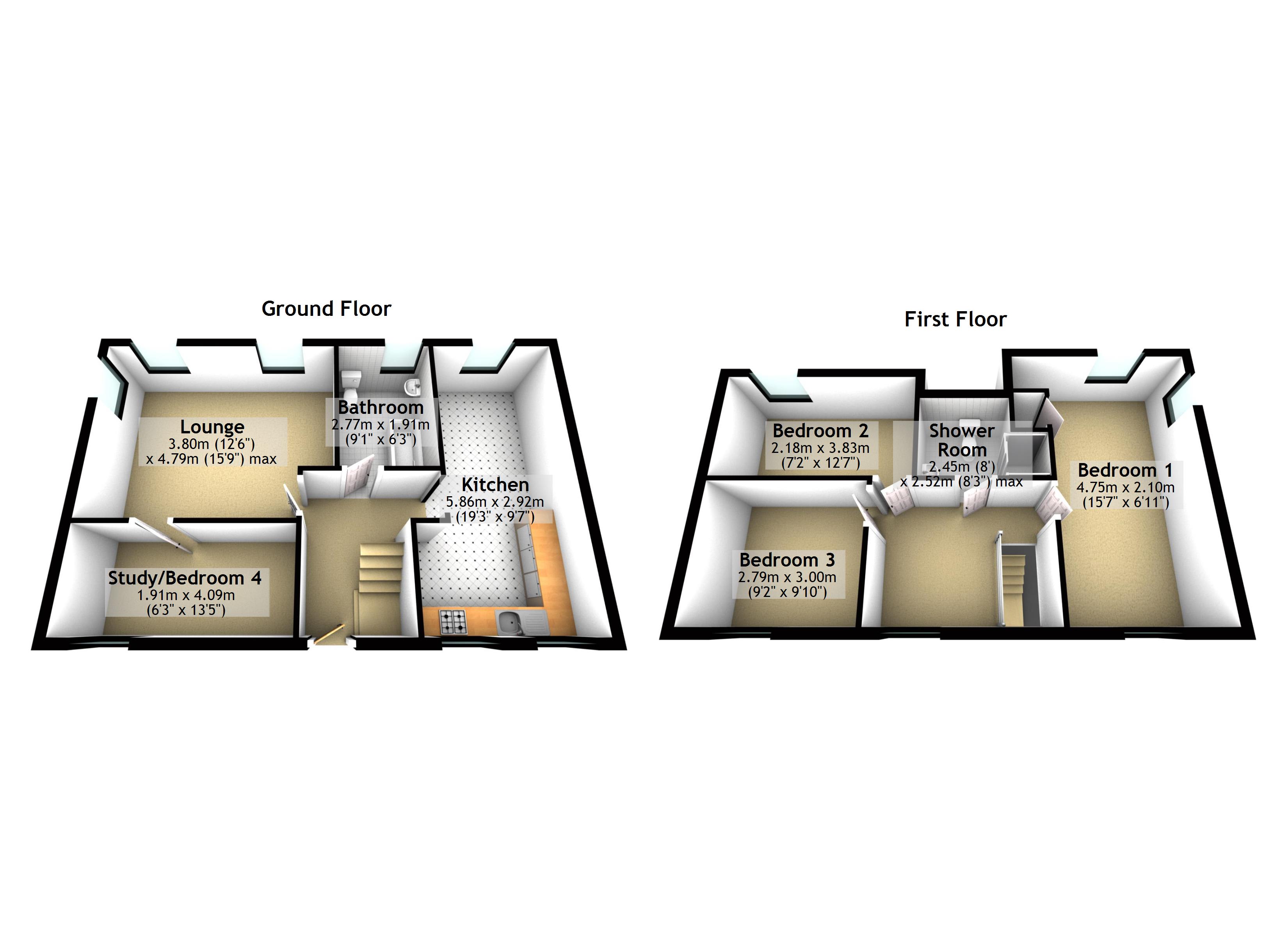 3 Bedrooms Flat for sale in Haystoun Place, Peebles, Borders EH45