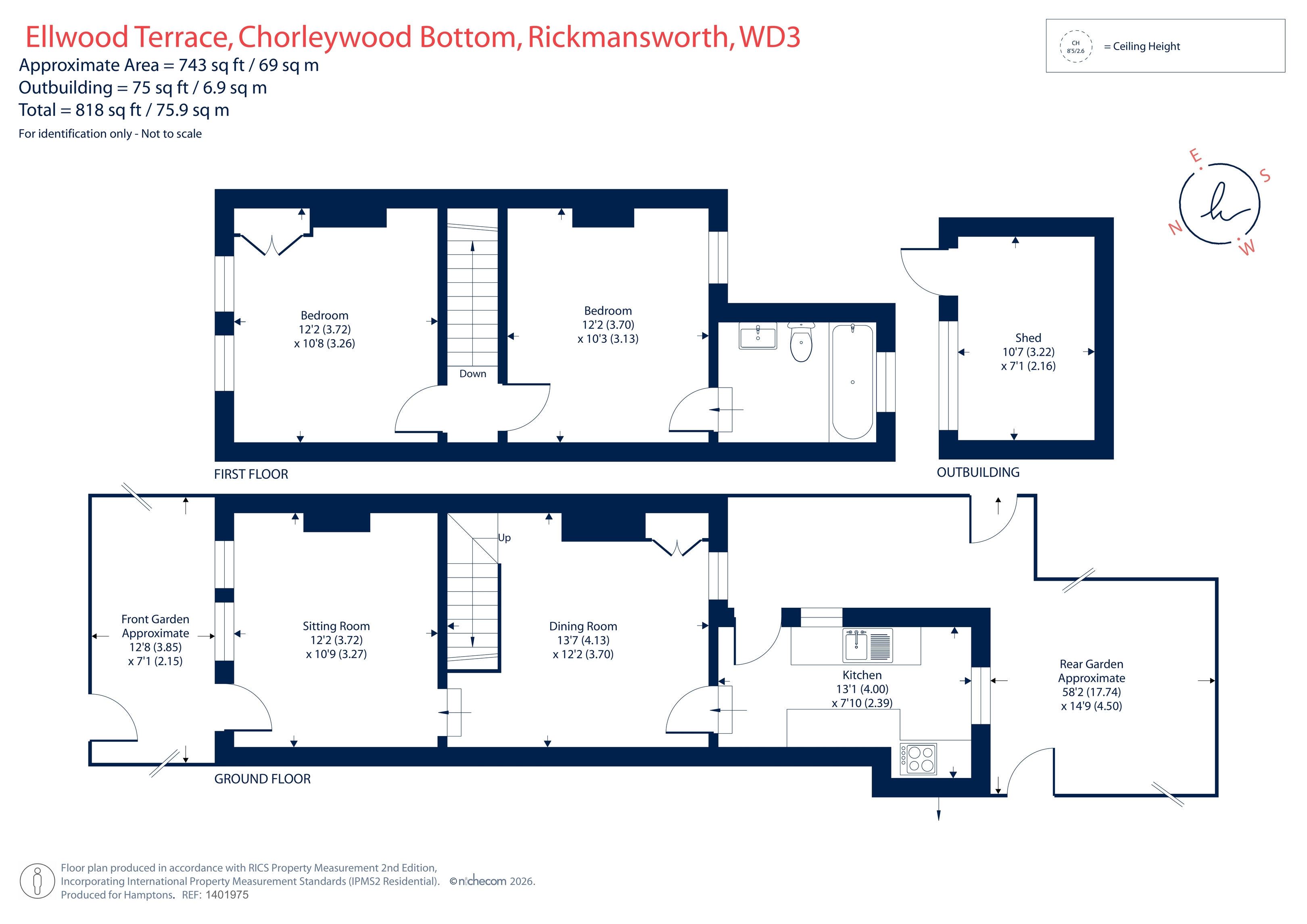 5 Ellwood Terrace, Chorleywood Bottom, Chorleywood floorplan