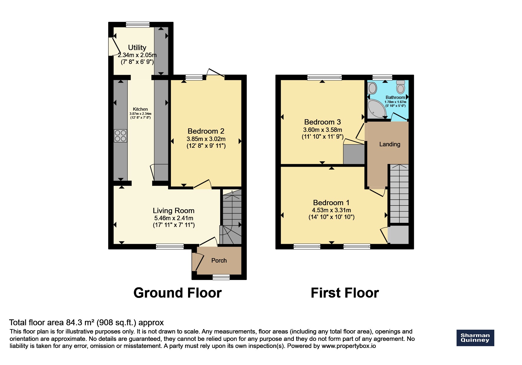 28, Atkins Close, Cambridge floorplan