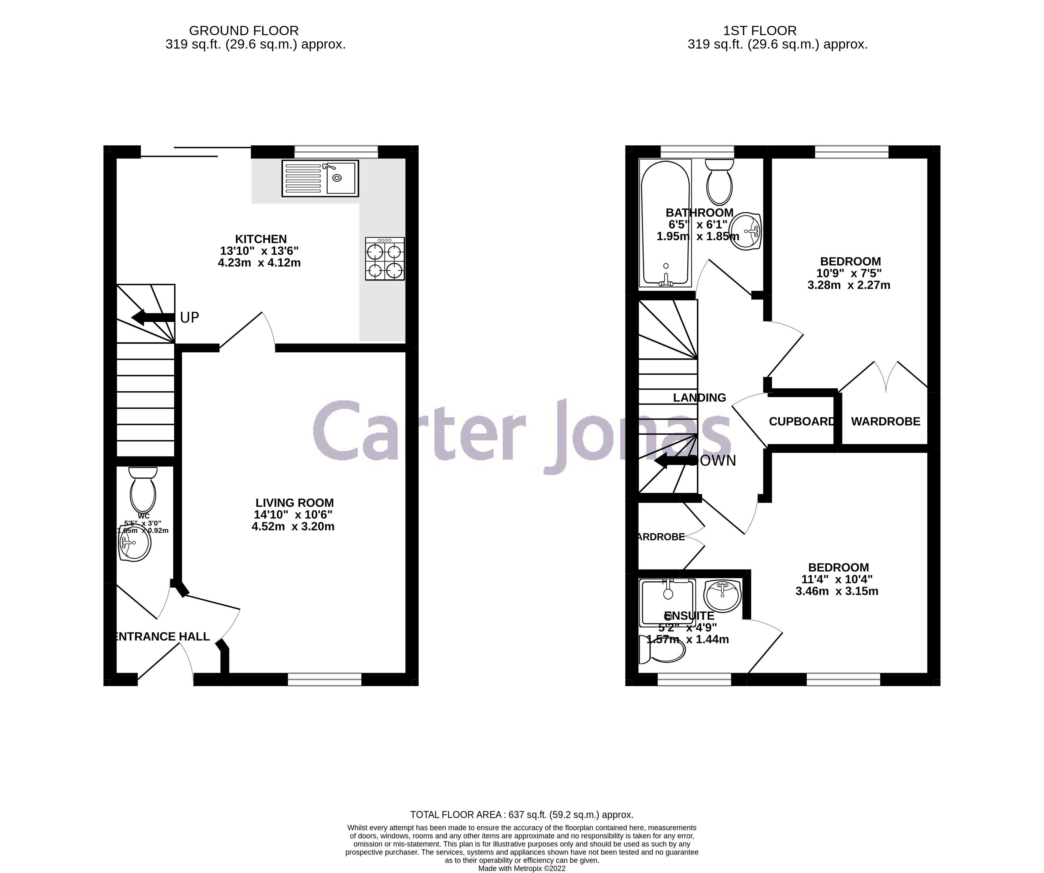 School Lane, Cambridge floorplan