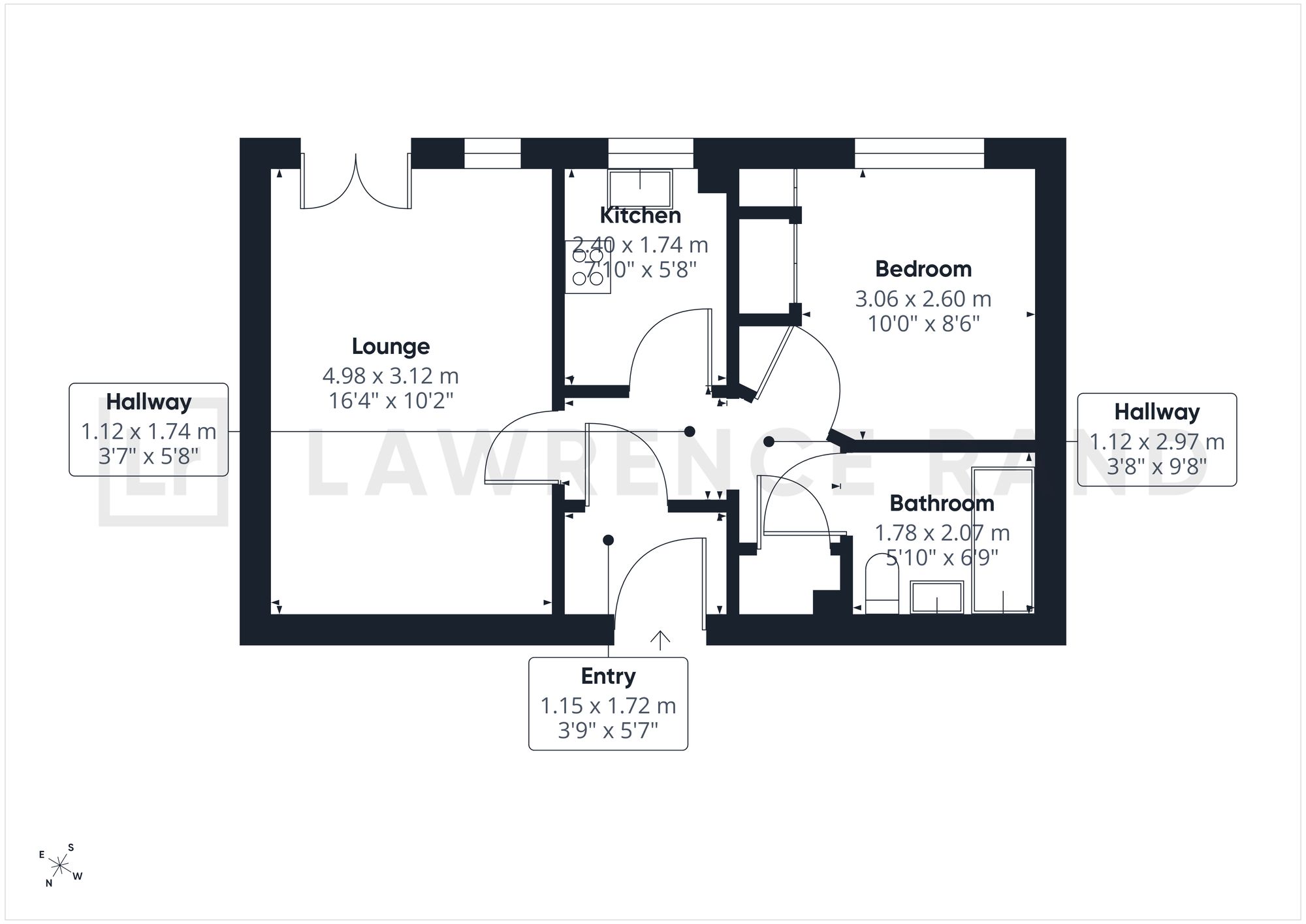 Flat 5, Vincent Court, Ruislip floorplan