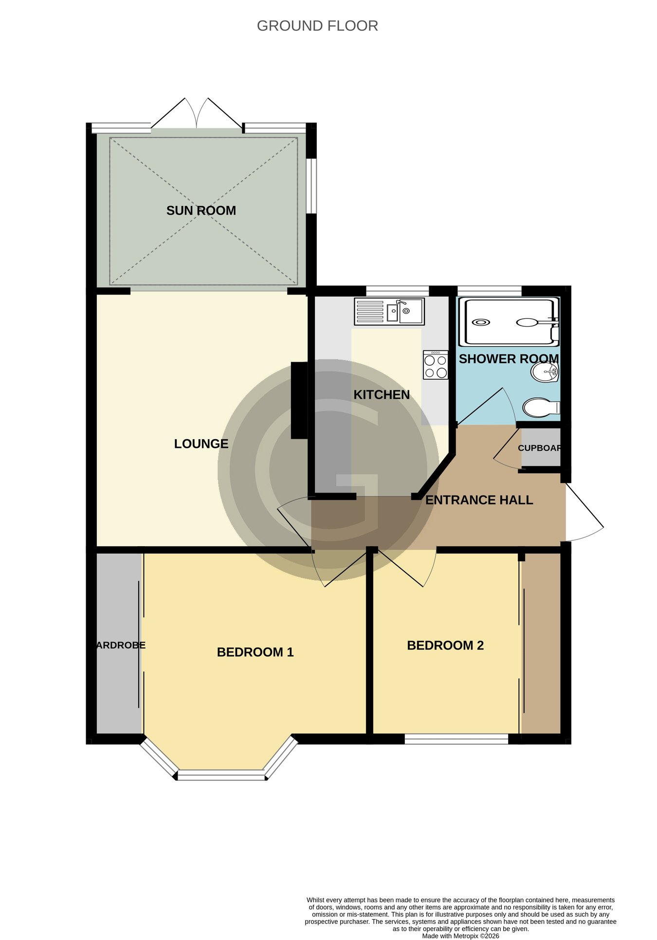 29, St James Crescent, Bexhill-on-Sea floorplan