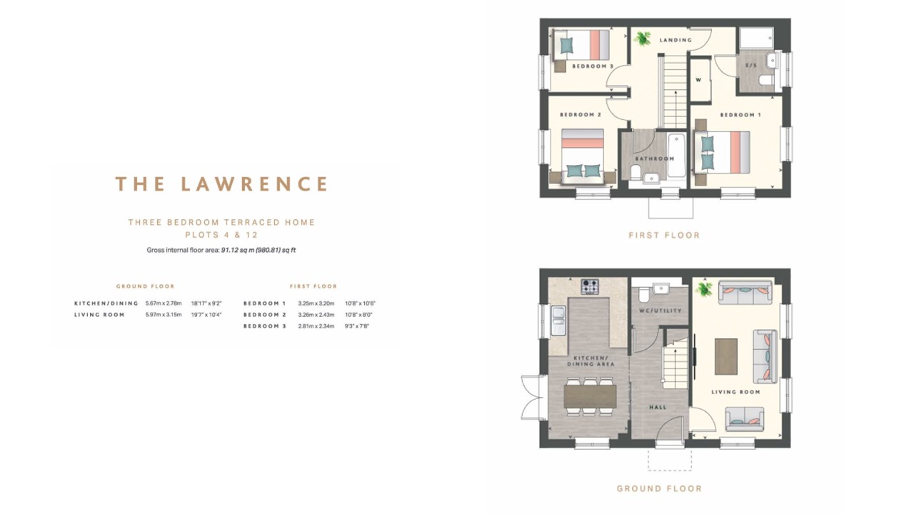 Lawrence Close, Smallford, St. Albans, Hertfordshire AL4, 3 bedroom end