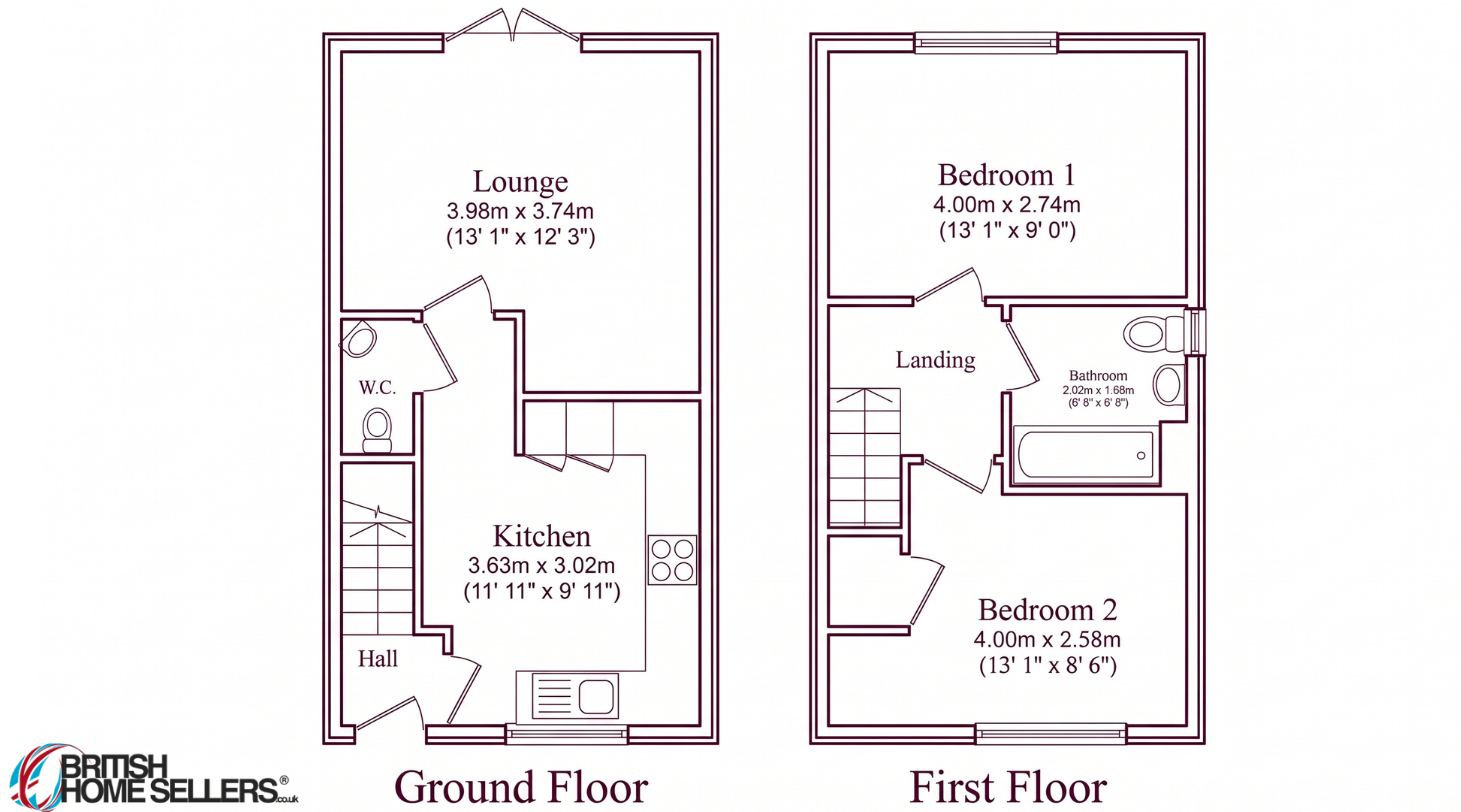 Brook Wood Mews, Rotherham floorplan