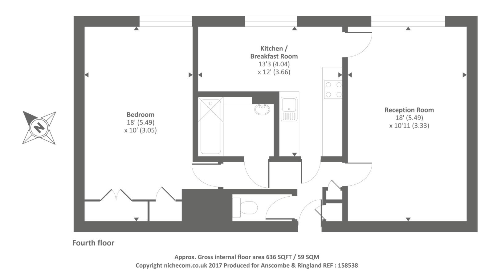 1 Bedrooms Flat to rent in Kingsmill Terrace, St Johns Wood NW8,