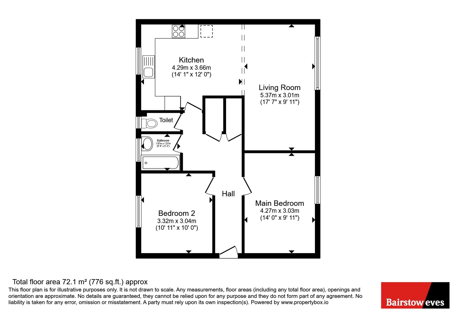 14, Wyton Close, Nottinghamshire floorplan