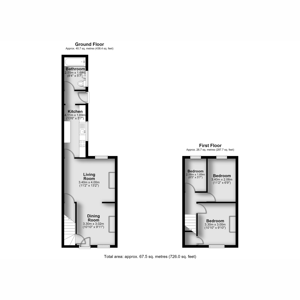 7, Inkerman Street, Nottingham floorplan