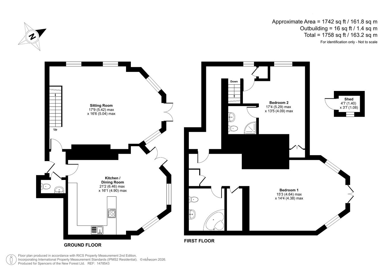 Whitehayes House, Salisbury Road, Christchurch floorplan