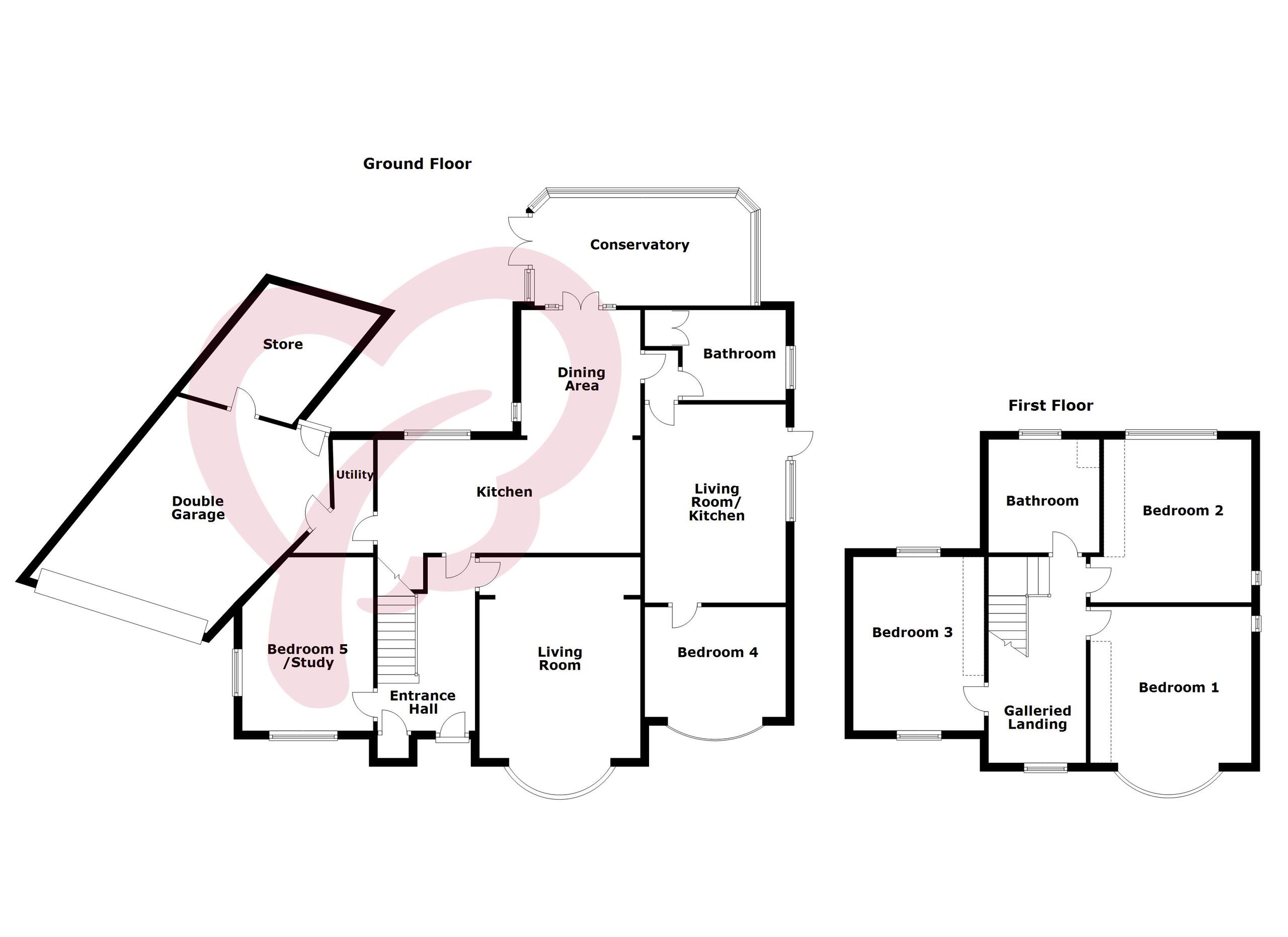 Fourwinds, 2 Broomhall Avenue, Wakefield floorplan