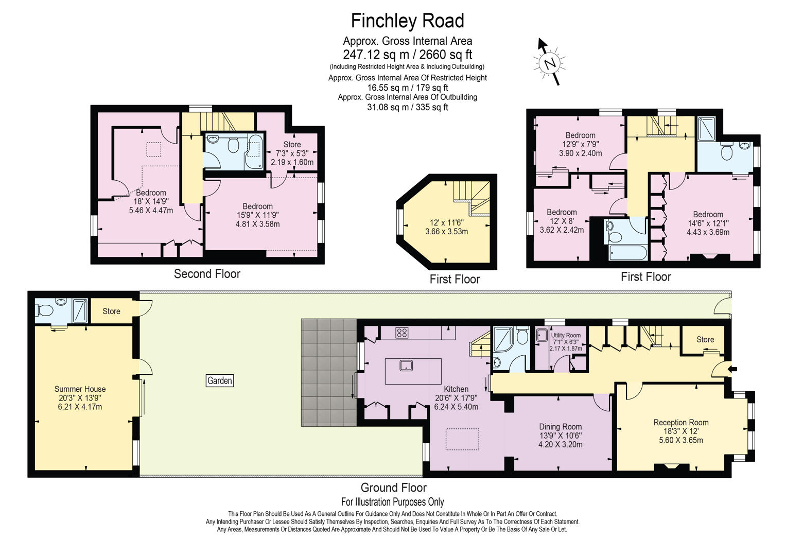 701,, Finchley Road, London floorplan